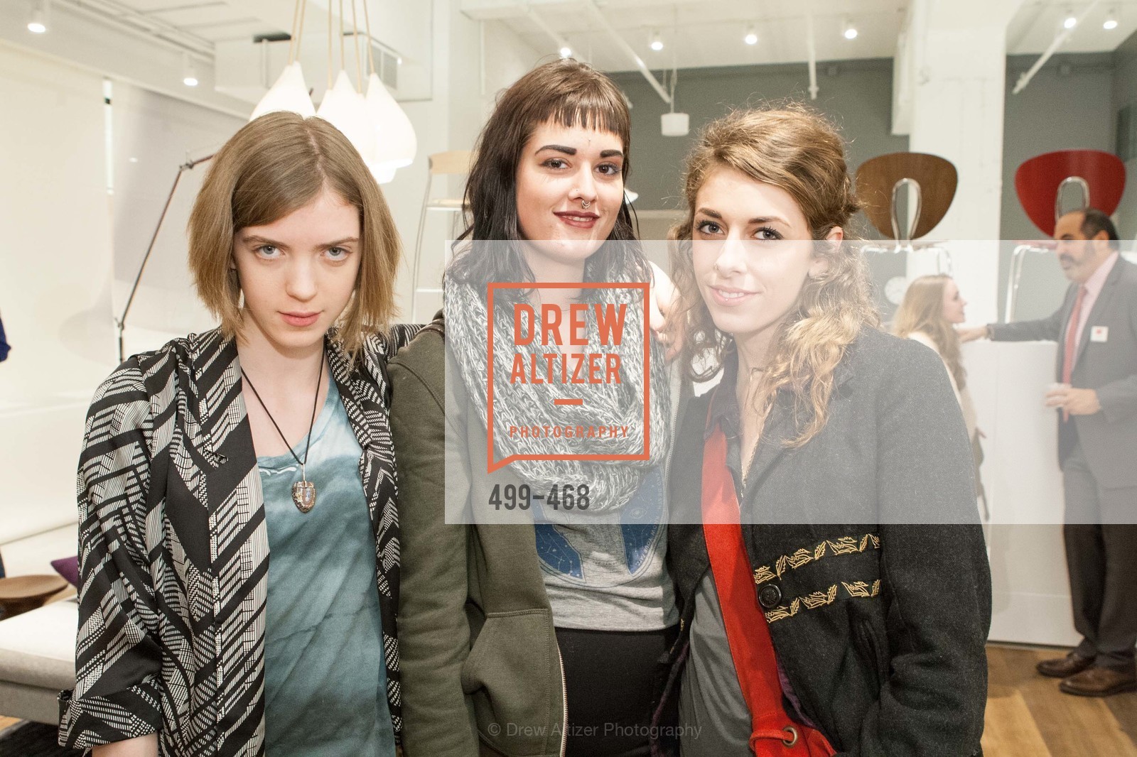 Molly Reusser, Gracie Currier, Karlie Jane, DESIGN WITHIN REACH Studio Opening, US. US, . US, Photo #499-468 Molly Reusser, Gracie Currier, Karlie Jane, Photo #499-468