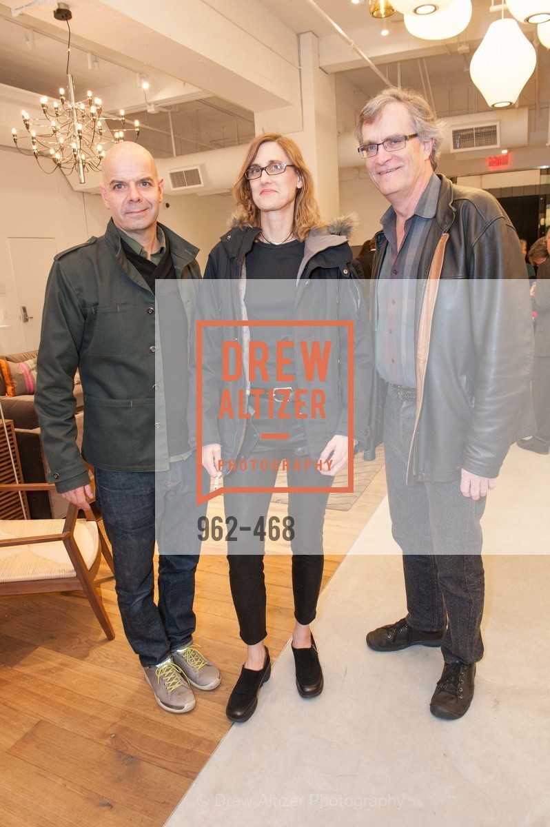Pablo Cordon, Yvette Sherman, Robert Boyd, DESIGN WITHIN REACH Studio Opening, US. US, . US, Photo #962-468 Pablo Cordon, Yvette Sherman, Robert Boyd, Photo #962-468