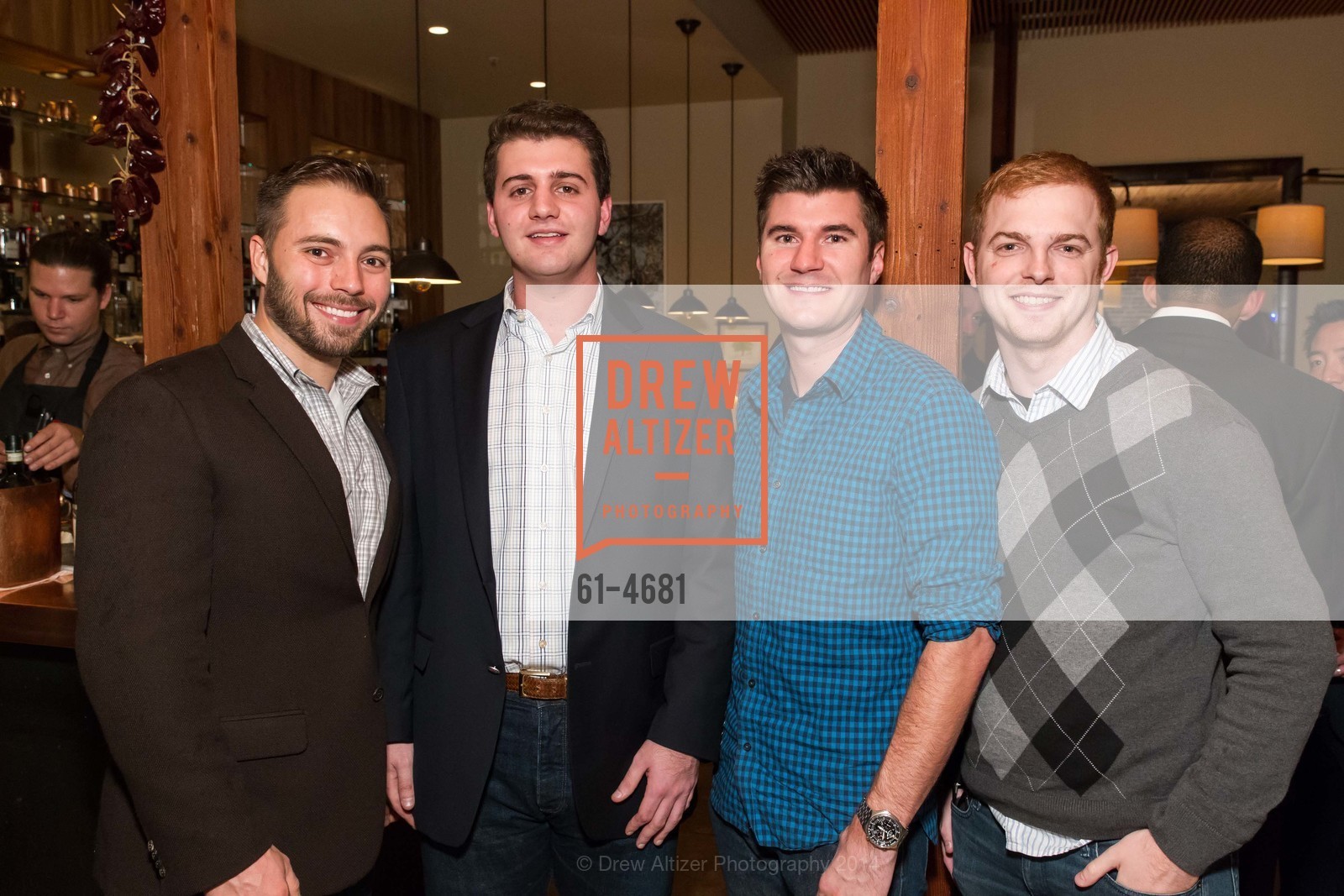 Roko Sinovcic, Adam Robertson, Michael Mathew, CITIBANK + FOG Kickoff Dinner, US, December 3rd, 2014, Photo #61-4681 Roko Sinovcic, Adam Robertson, Michael Mathew, Photo #61-4681