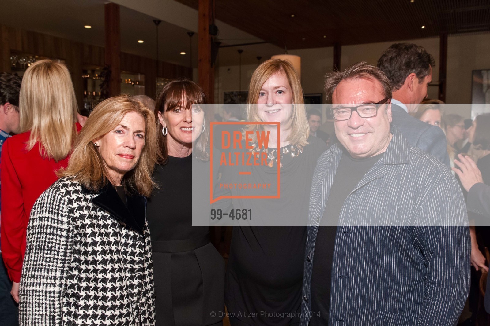 Cathy Topham, Allison Speer, Katie Paige, Stanlee Gatti, CITIBANK + FOG Kickoff Dinner, US, December 3rd, 2014, Photo #99-4681 Cathy Topham, Allison Speer, Katie Paige, Stanlee Gatti, Photo #99-4681
