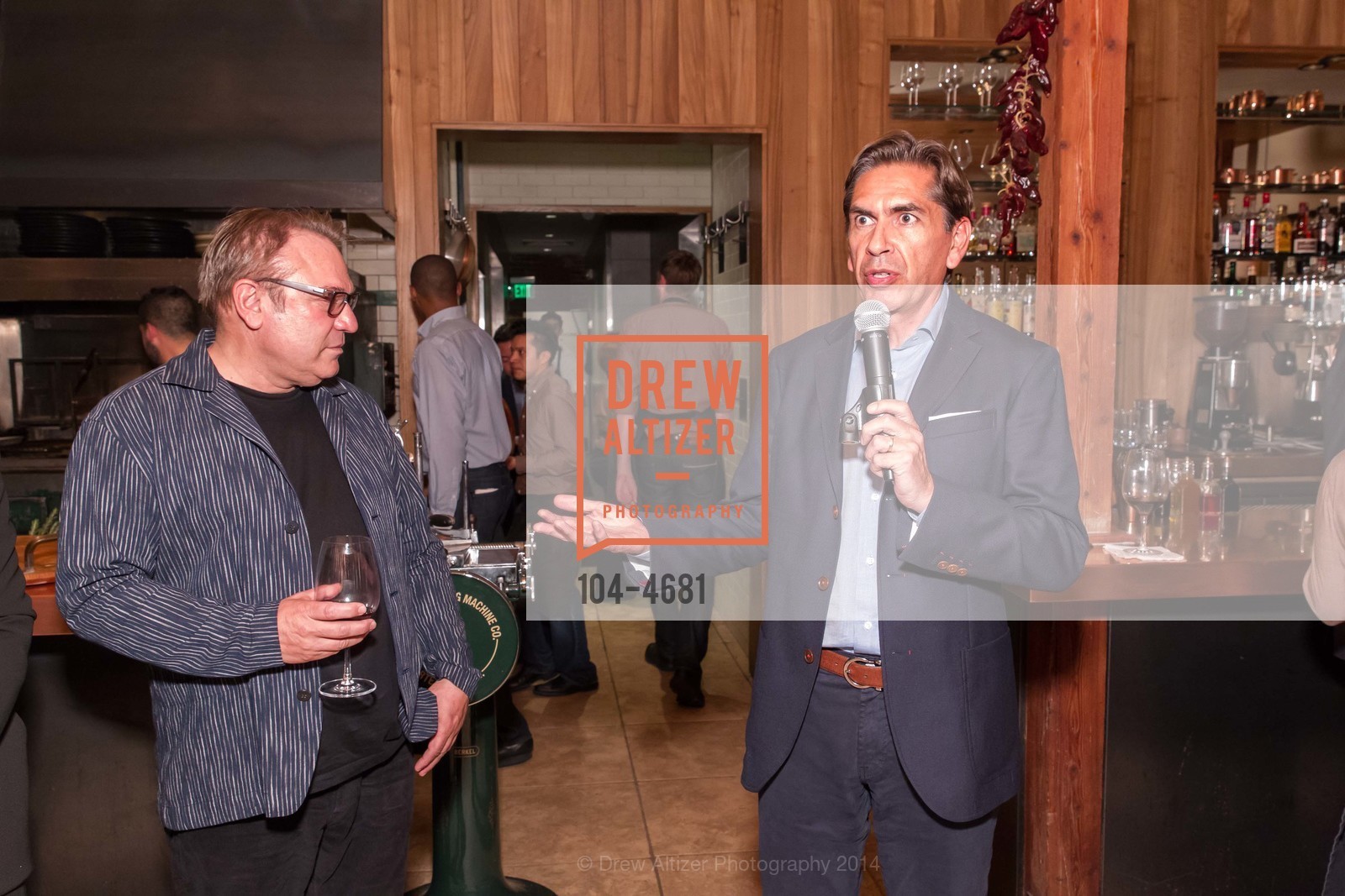 Stanlee Gatti, Jorge Ruiz, CITIBANK + FOG Kickoff Dinner, US, December 3rd, 2014, Photo #104-4681 Stanlee Gatti, Jorge Ruiz, Photo #104-4681