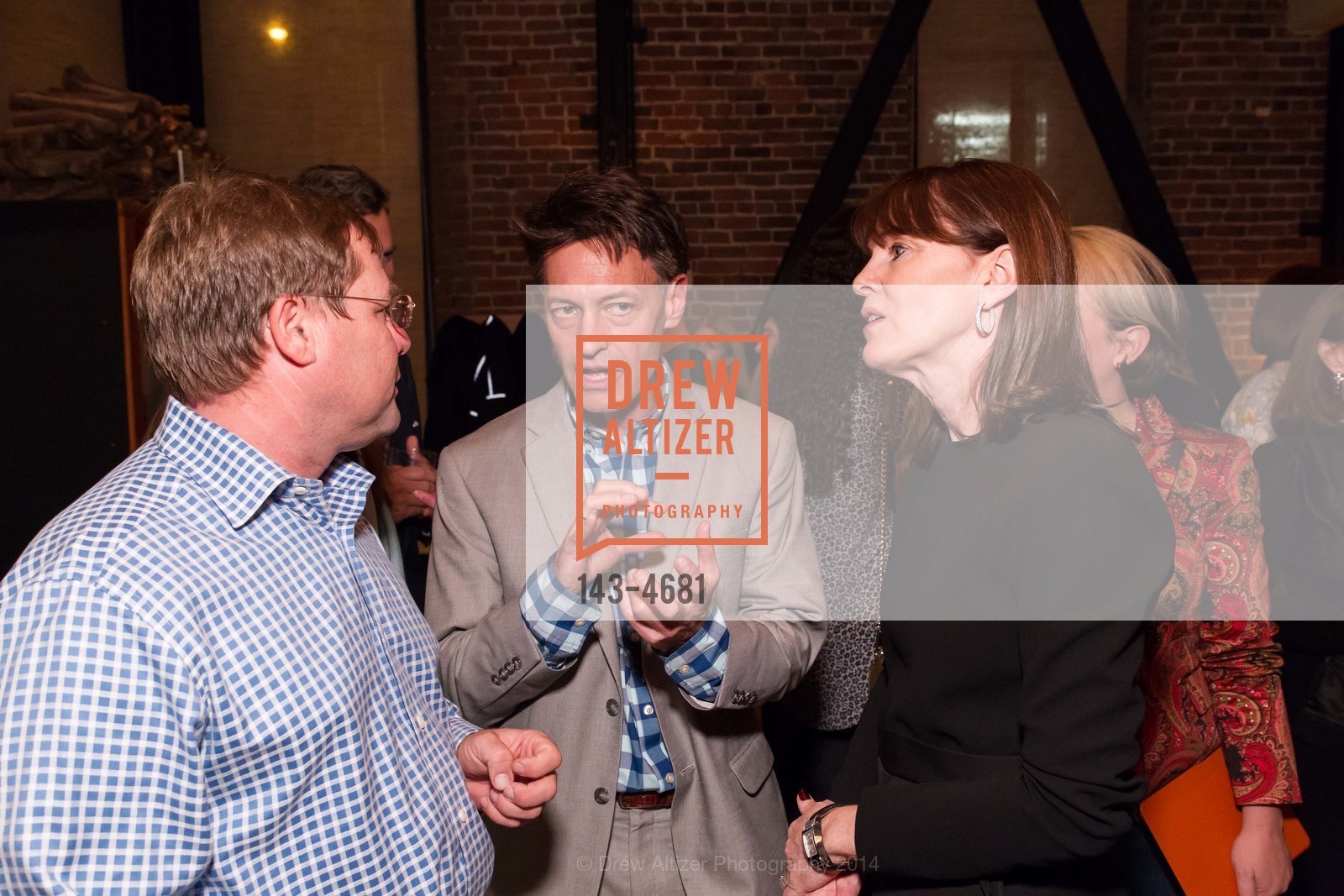 Avrum Spiegel, Seth Jacobson, Allison Speer, CITIBANK + FOG Kickoff Dinner, US, December 3rd, 2014, Photo #143-4681 Avrum Spiegel, Seth Jacobson, Allison Speer, Photo #143-4681