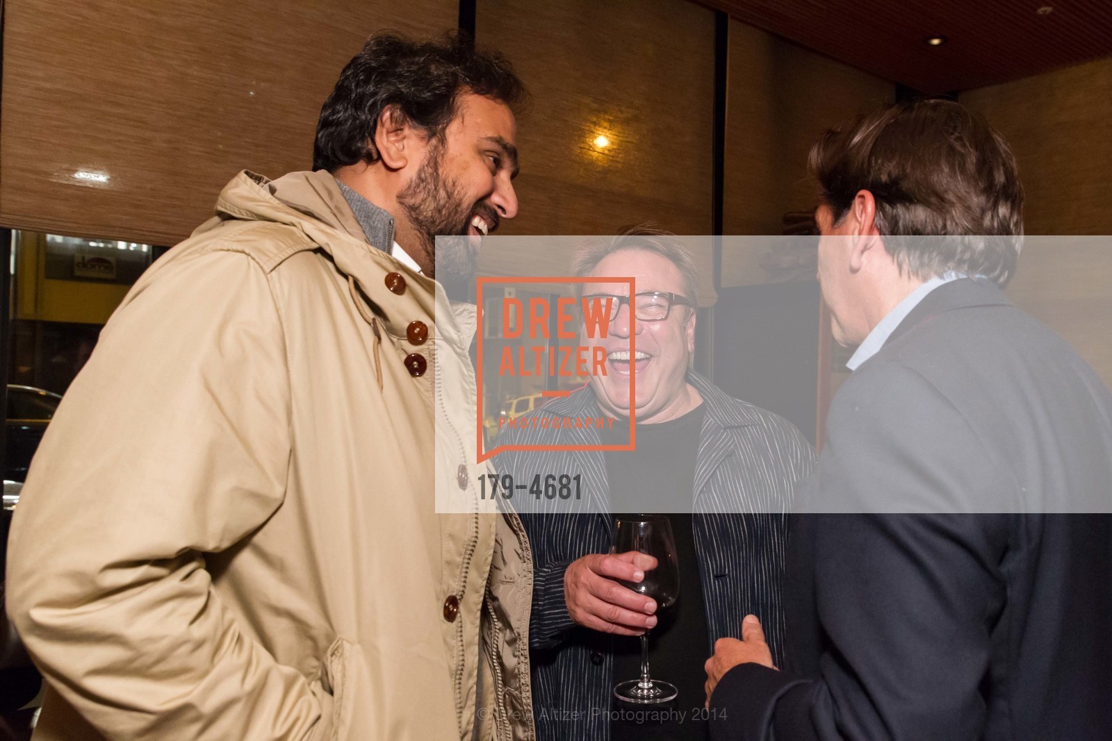 Hosain Rahman, Stanlee Gatti, Jorge Ruiz, CITIBANK + FOG Kickoff Dinner, US, December 3rd, 2014, Photo #179-4681 Hosain Rahman, Stanlee Gatti, Jorge Ruiz, Photo #179-4681