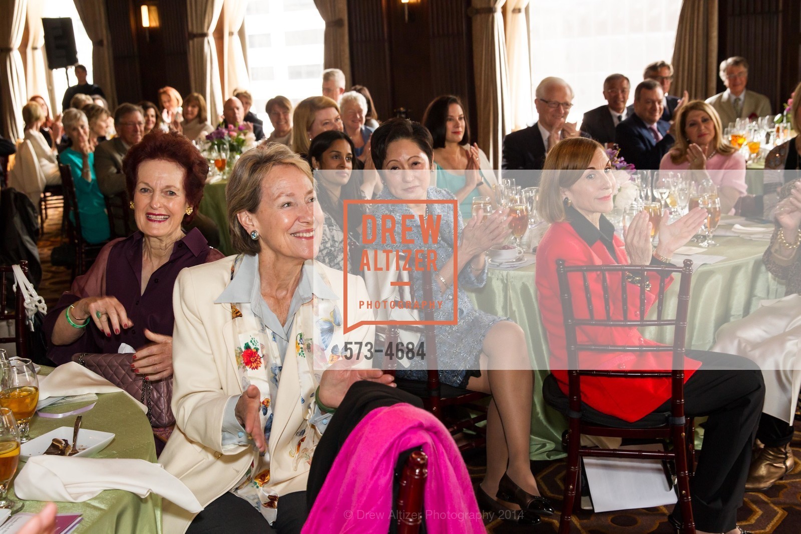 Helen Hilton Raiser, Linda Millard, THE JUNIOR LEAGUE OF SAN FRANCISCO Presents Women at the Center Honors, US, May 8th, 2014, Photo #573-4684 Helen Hilton Raiser, Linda Millard, Photo #573-4684