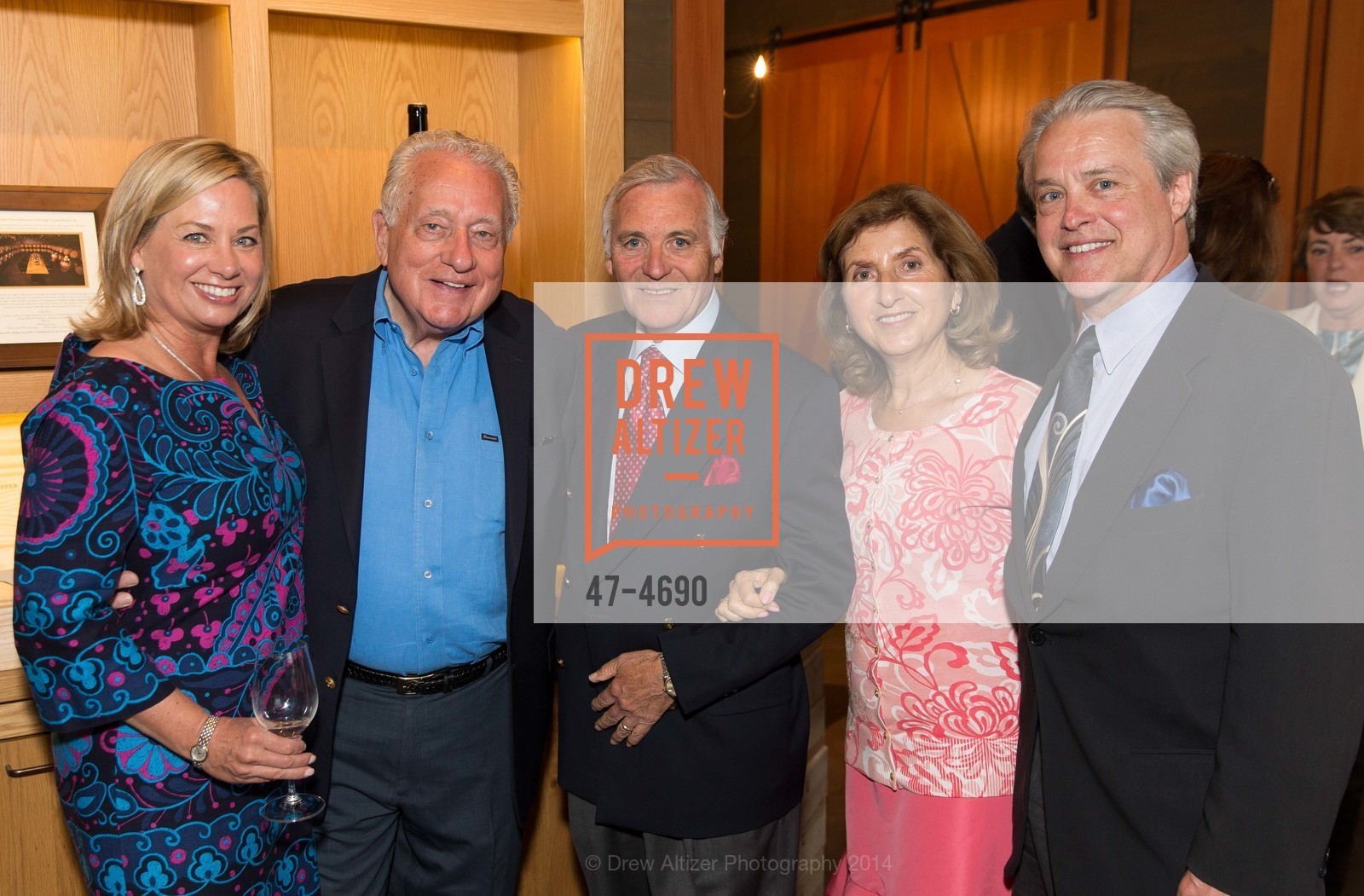 Clint Hill, Antonio Castellucci, Rita Castellucci, Daniel Brewbaker, FESTIVAL DEL SOLE Patrons Dinner at ALPHA OMEGA, US, July 17th, 2014, Photo #47-4690 Clint Hill, Antonio Castellucci, Rita Castellucci, Daniel Brewbaker, Photo #47-4690
