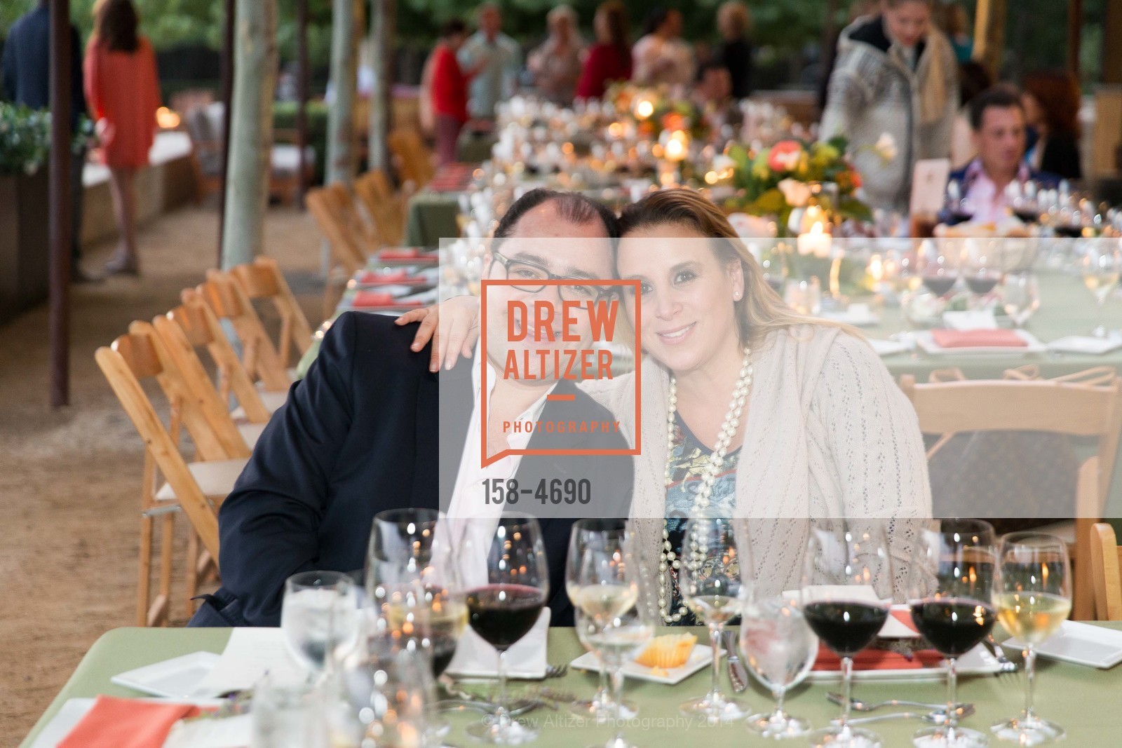 Eduardo Amarena, Alexandra Ferrano de Amarena, FESTIVAL DEL SOLE Patrons Dinner at ALPHA OMEGA, US, July 17th, 2014, Photo #158-4690 Eduardo Amarena, Alexandra Ferrano de Amarena, Photo #158-4690