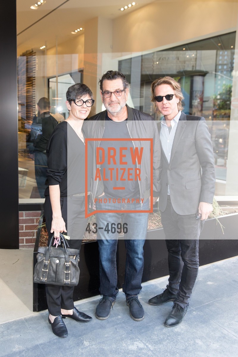 Larry Leight, David Schulte, OLIVER PEOPLE San Francisco Store Opening, US, March 13th, 2014, Photo #43-4696 Larry Leight, David Schulte, Photo #43-4696