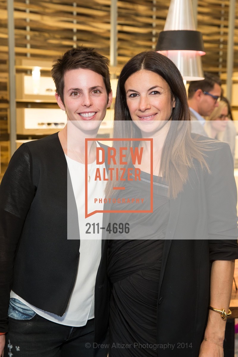 Jessica Silverman, Sabrina Buell, OLIVER PEOPLE San Francisco Store Opening, US, March 13th, 2014, Photo #211-4696 Jessica Silverman, Sabrina Buell, Photo #211-4696