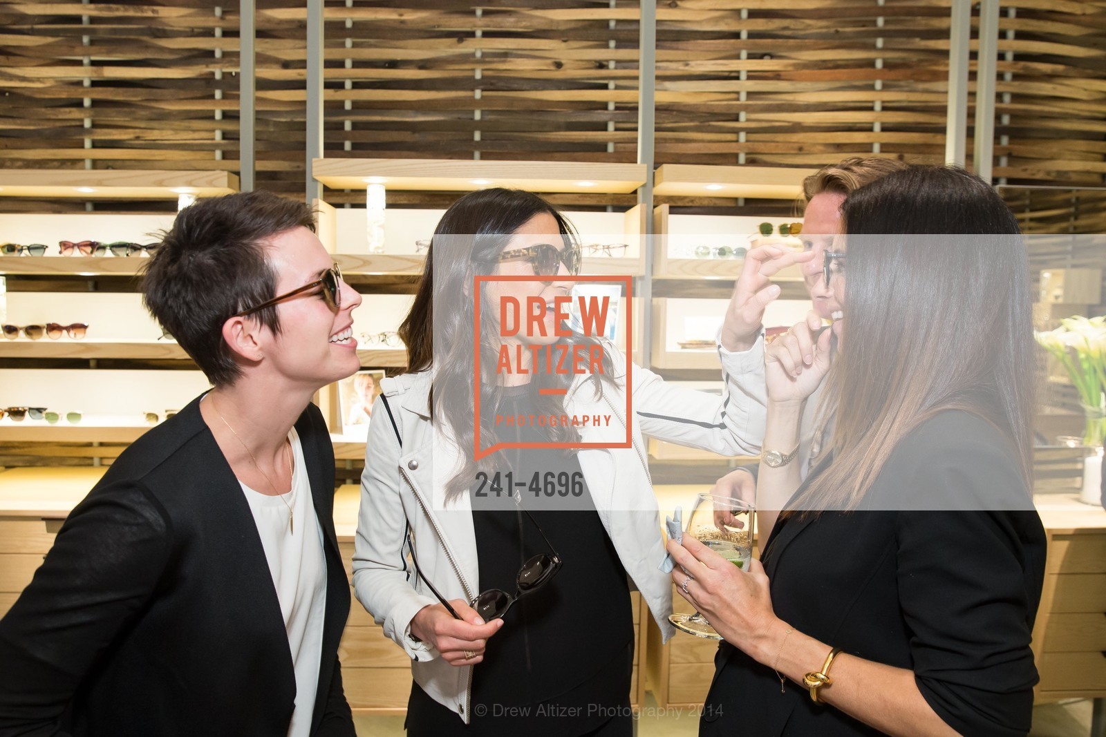 Jessica Silverman, Liza Cannata, Sabrina Buell, OLIVER PEOPLE San Francisco Store Opening, US, March 13th, 2014, Photo #241-4696 Jessica Silverman, Liza Cannata, Sabrina Buell, Photo #241-4696