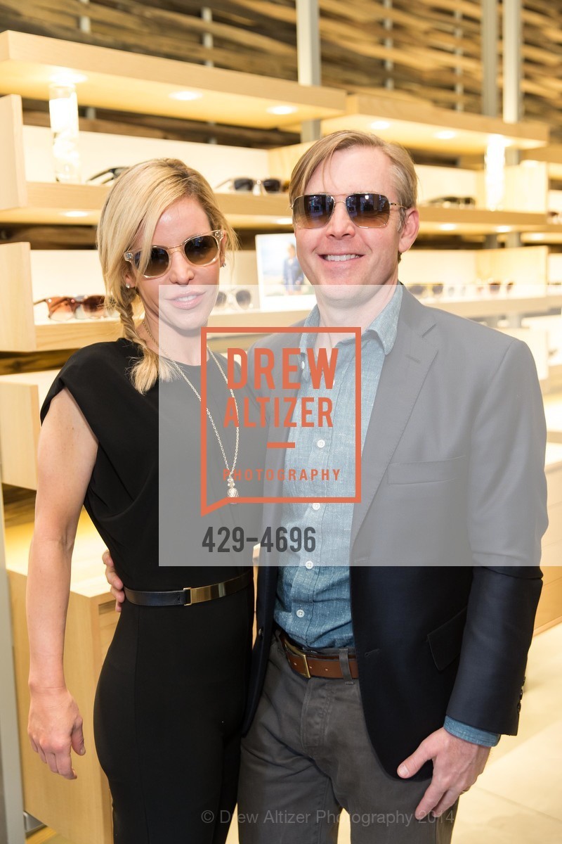 Lana Adair, John Adair, OLIVER PEOPLE San Francisco Store Opening, US, March 13th, 2014, Photo #429-4696 Lana Adair, John Adair, Photo #429-4696