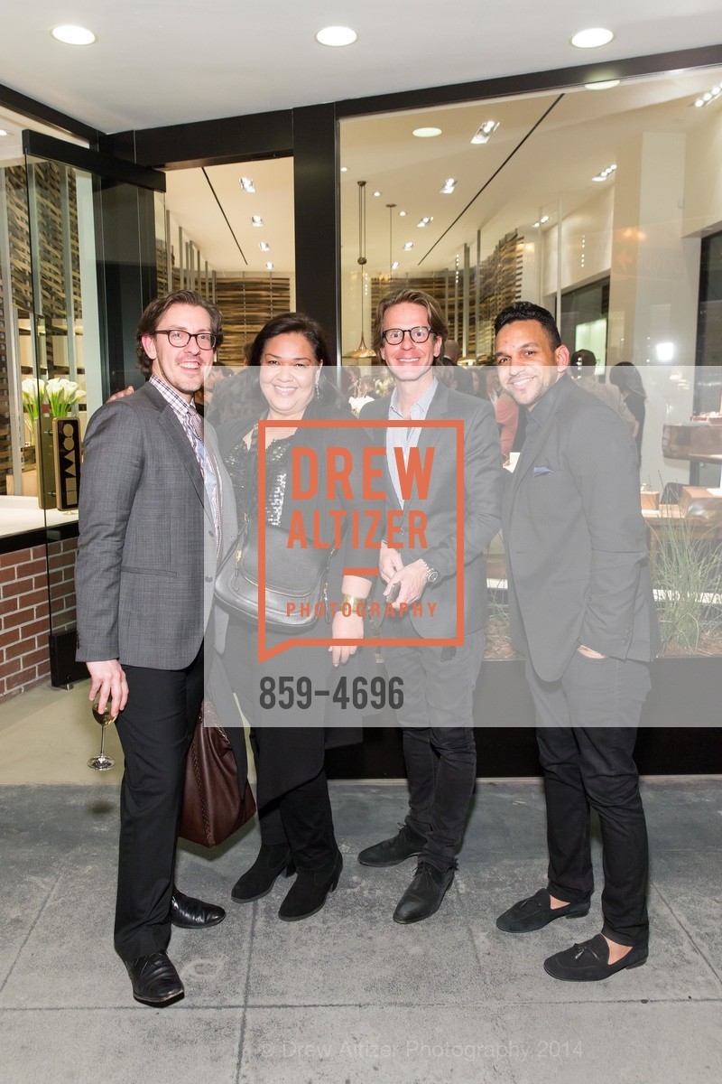 Stephen Post, Irma Haigwood, David Schulte, OLIVER PEOPLE San Francisco Store Opening, US, March 13th, 2014, Photo #859-4696 Stephen Post, Irma Haigwood, David Schulte, Photo #859-4696
