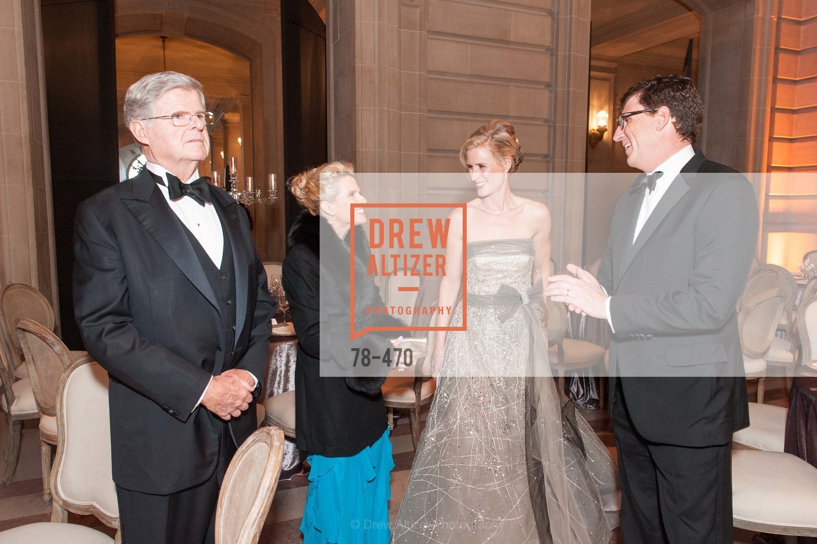 Richard Barker, Marie Hurabiell, Alison Mauze, Michael Mauze, SAN FRANCISCO BALLET Opening Night Gala: PHENOMENAL - Arrivals, US. SF City Hall, January 22nd, 2014,Drew Altizer, Drew Altizer Photography, full-service agency, private events, San Francisco photographer, photographer california