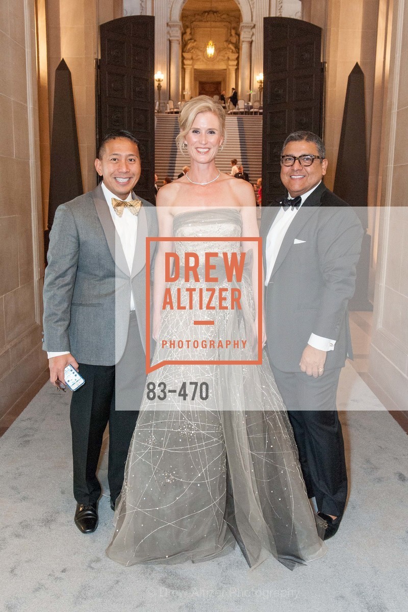 Fermin LaSalle, Alison Mauze, Riccardo Benavides, SAN FRANCISCO BALLET Opening Night Gala: PHENOMENAL - Arrivals, US. SF City Hall, January 22nd, 2014,Drew Altizer, Drew Altizer Photography, full-service agency, private events, San Francisco photographer, photographer california