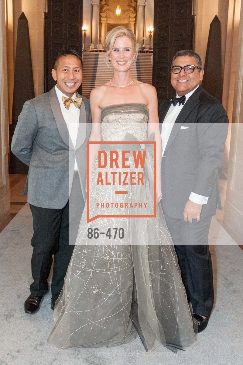 Fermin LaSalle, Alison Mauze, Riccardo Benavides, SAN FRANCISCO BALLET Opening Night Gala: PHENOMENAL - Arrivals, US. SF City Hall, January 22nd, 2014,Drew Altizer, Drew Altizer Photography, full-service event agency, private events, San Francisco photographer, photographer California
