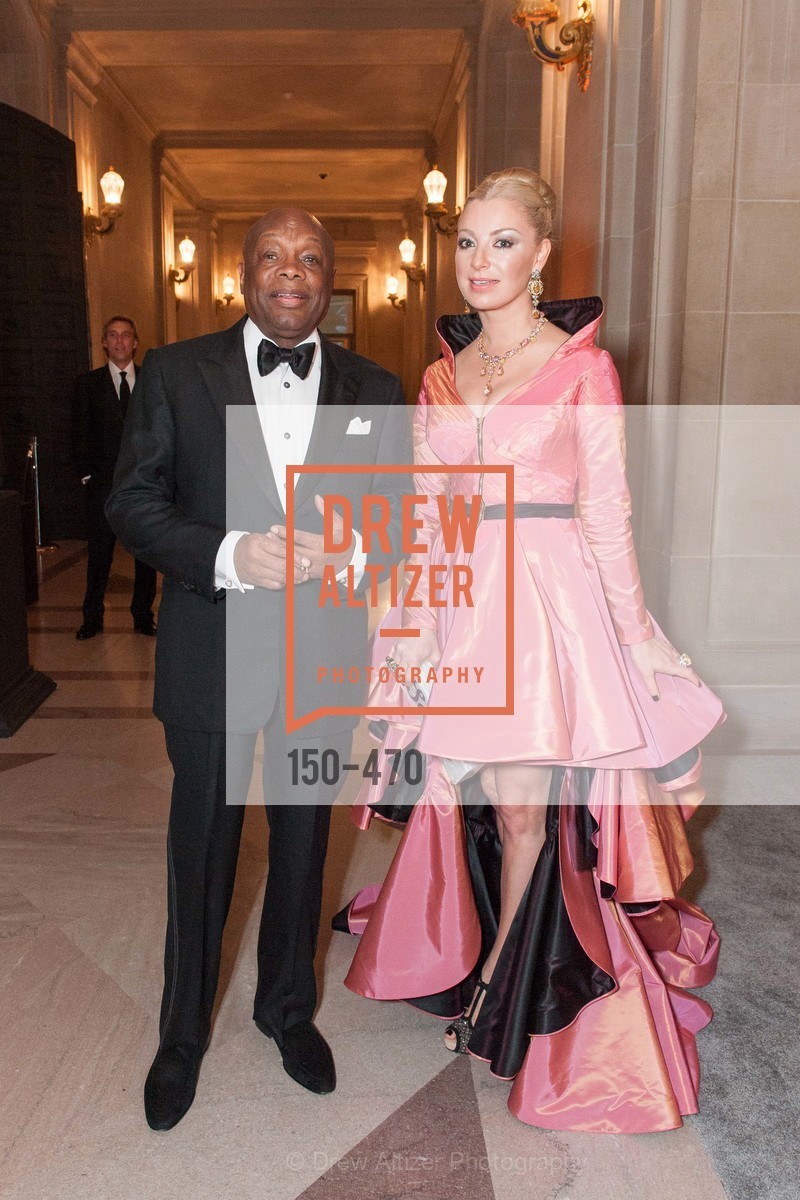 Willie Brown, Sonya Molodetskaya, SAN FRANCISCO BALLET Opening Night Gala: PHENOMENAL - Arrivals, US. SF City Hall, January 22nd, 2014,Drew Altizer, Drew Altizer Photography, full-service event agency, private events, San Francisco photographer, photographer California