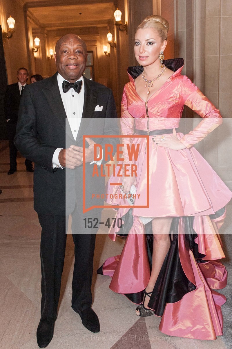 Willie Brown, Sonya Molodetskaya, SAN FRANCISCO BALLET Opening Night Gala: PHENOMENAL - Arrivals, US. SF City Hall, January 22nd, 2014,Drew Altizer, Drew Altizer Photography, full-service event agency, private events, San Francisco photographer, photographer California