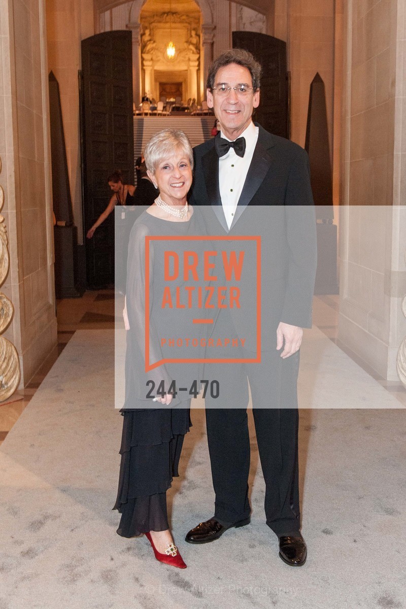 Nancy Livingston, Fred Levin, SAN FRANCISCO BALLET Opening Night Gala: PHENOMENAL - Arrivals, US. SF City Hall, January 22nd, 2014,Drew Altizer, Drew Altizer Photography, full-service agency, private events, San Francisco photographer, photographer california