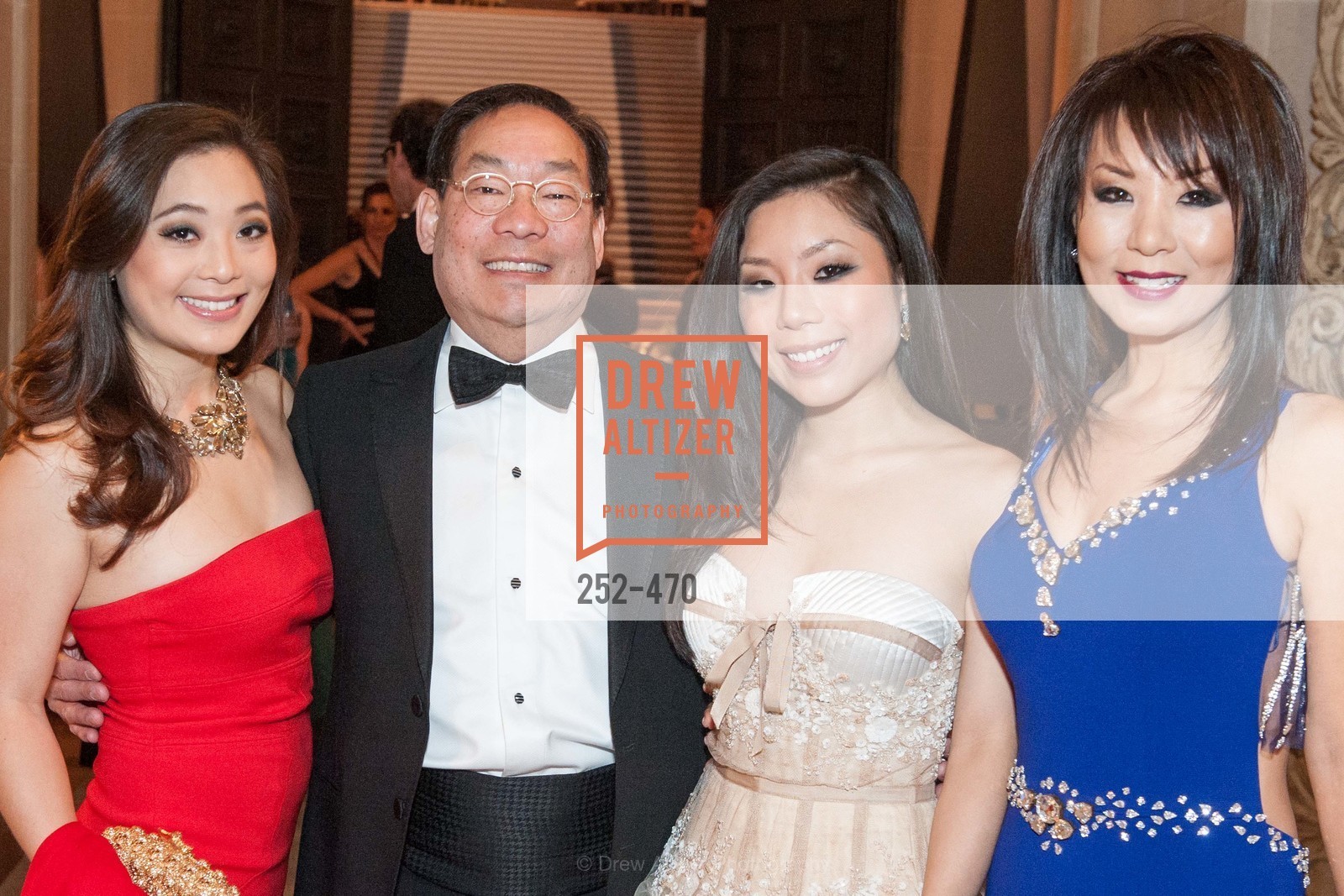 Kelsey Lee, Edward Lee, Kristen Lee, Jennifer Lee, SAN FRANCISCO BALLET Opening Night Gala: PHENOMENAL - Arrivals, US. SF City Hall, January 22nd, 2014,Drew Altizer, Drew Altizer Photography, full-service agency, private events, San Francisco photographer, photographer california