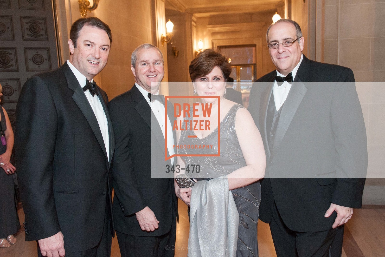 Mark Pttsey, Gerald Joyce, Laurie Wojcik, Jose Rasco, SAN FRANCISCO BALLET Opening Night Gala: PHENOMENAL - Arrivals, US. SF City Hall, January 22nd, 2014,Drew Altizer, Drew Altizer Photography, full-service agency, private events, San Francisco photographer, photographer california