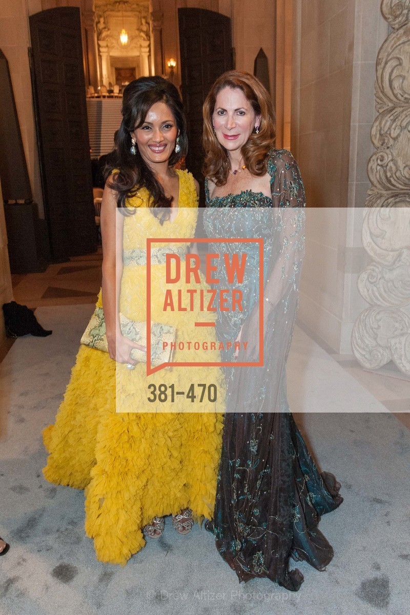 Komal Shah, Patricia Ferrin Loucks, SAN FRANCISCO BALLET Opening Night Gala: PHENOMENAL - Arrivals, US. SF City Hall, January 22nd, 2014,Drew Altizer, Drew Altizer Photography, full-service event agency, private events, San Francisco photographer, photographer California