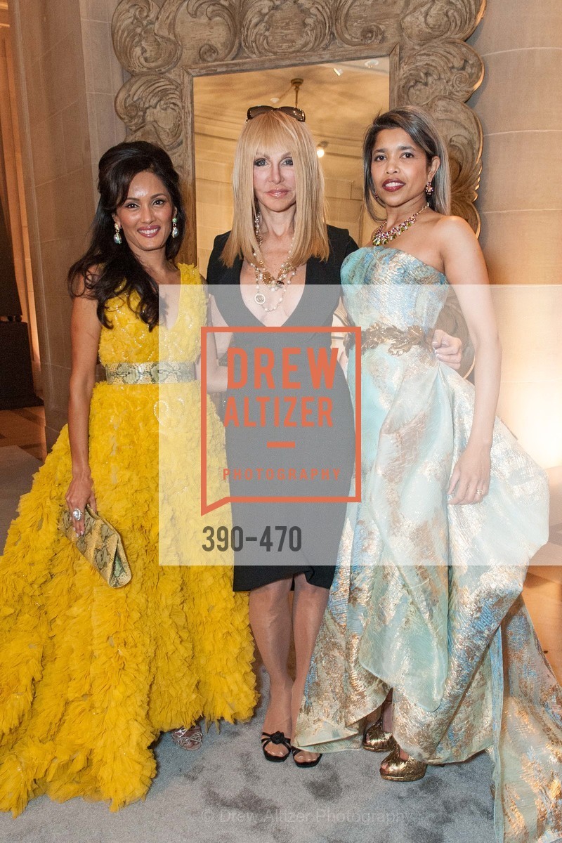 Komal Shah, Elisabeth Laurence, Deepa Pakianathan, SAN FRANCISCO BALLET Opening Night Gala: PHENOMENAL - Arrivals, US. SF City Hall, January 22nd, 2014,Drew Altizer, Drew Altizer Photography, full-service agency, private events, San Francisco photographer, photographer california