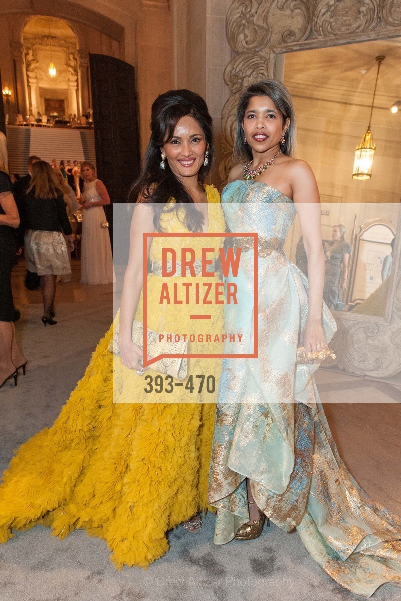 Komal Shah, Deepa Pakianathan, SAN FRANCISCO BALLET Opening Night Gala: PHENOMENAL - Arrivals, US. SF City Hall, January 22nd, 2014,Drew Altizer, Drew Altizer Photography, full-service agency, private events, San Francisco photographer, photographer california