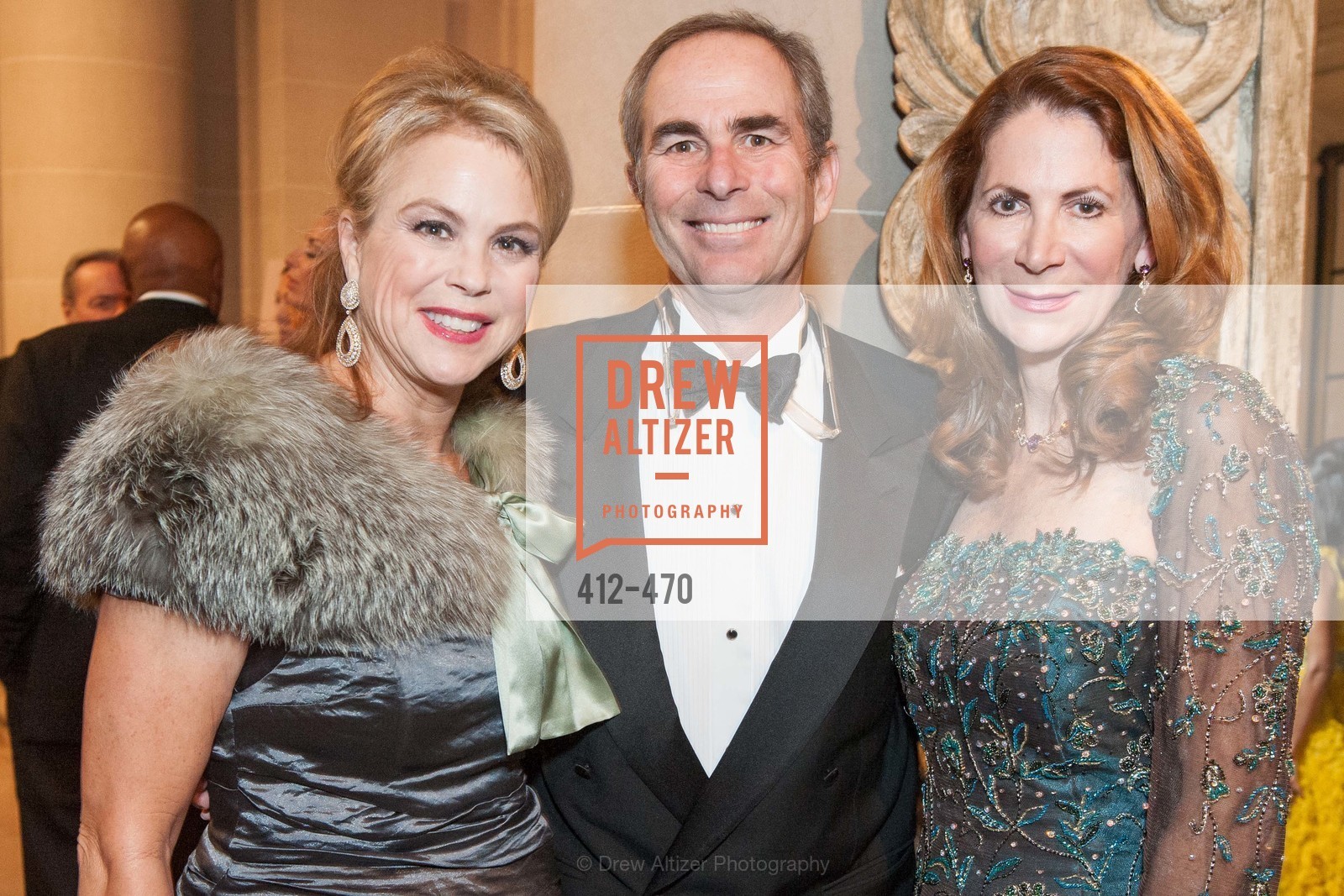 Nonie Greene, Todd Werby, Patricia Ferrin Loucks, SAN FRANCISCO BALLET Opening Night Gala: PHENOMENAL - Arrivals, US. SF City Hall, January 22nd, 2014,Drew Altizer, Drew Altizer Photography, full-service event agency, private events, San Francisco photographer, photographer California