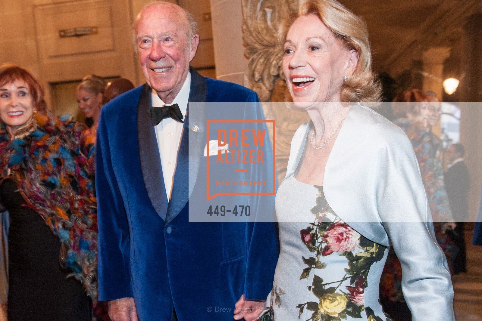 George Shultz, Charlotte Shultz, SAN FRANCISCO BALLET Opening Night Gala: PHENOMENAL - Arrivals, US. SF City Hall, January 22nd, 2014,Drew Altizer, Drew Altizer Photography, full-service agency, private events, San Francisco photographer, photographer california