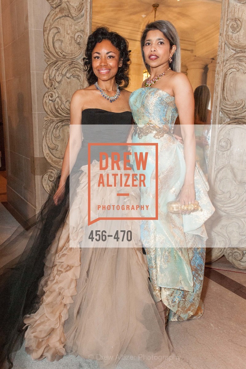 Tanya Powell, Deepa Pakianathan, SAN FRANCISCO BALLET Opening Night Gala: PHENOMENAL - Arrivals, US. SF City Hall, January 22nd, 2014,Drew Altizer, Drew Altizer Photography, full-service agency, private events, San Francisco photographer, photographer california