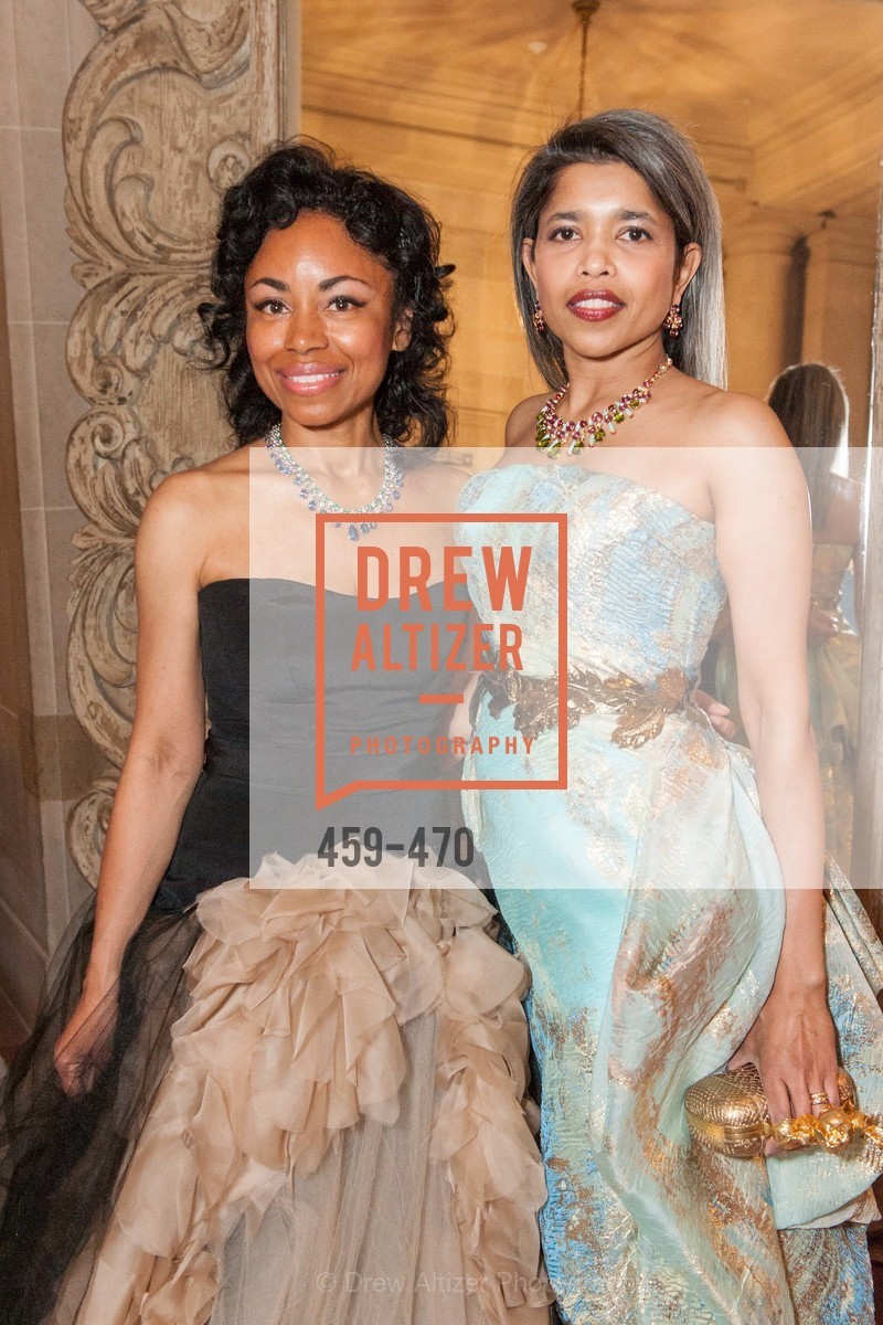 Tanya Powell, Deepa Pakianathan, SAN FRANCISCO BALLET Opening Night Gala: PHENOMENAL - Arrivals, US. SF City Hall, January 22nd, 2014,Drew Altizer, Drew Altizer Photography, full-service agency, private events, San Francisco photographer, photographer california