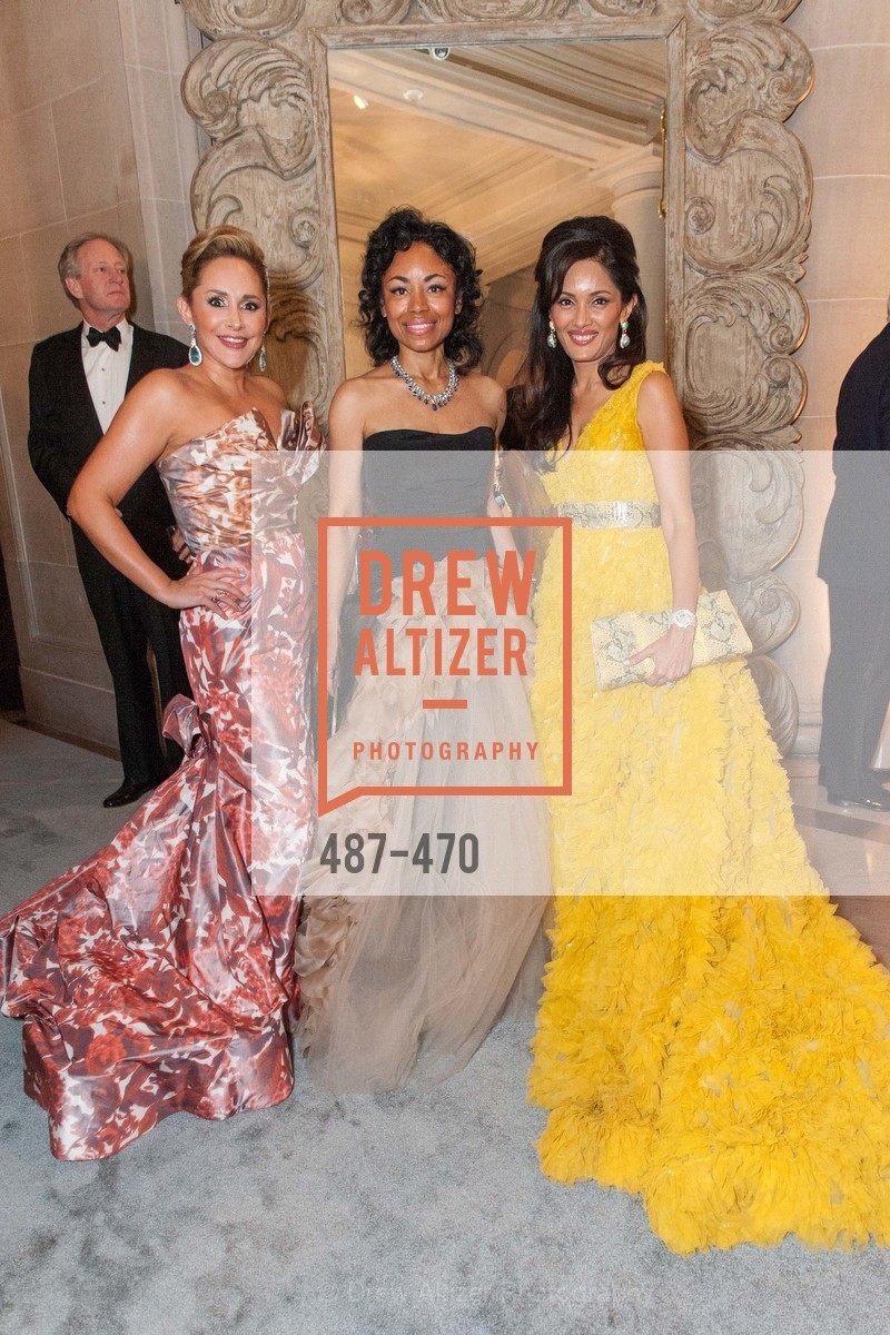 Brenda Zarate, Tanya Powell, Komal Shah, SAN FRANCISCO BALLET Opening Night Gala: PHENOMENAL - Arrivals, US. SF City Hall, January 22nd, 2014,Drew Altizer, Drew Altizer Photography, full-service agency, private events, San Francisco photographer, photographer california