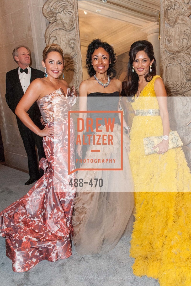 Brenda Zarate, Tanya Powell, Komal Shah, SAN FRANCISCO BALLET Opening Night Gala: PHENOMENAL - Arrivals, US. SF City Hall, January 22nd, 2014,Drew Altizer, Drew Altizer Photography, full-service agency, private events, San Francisco photographer, photographer california