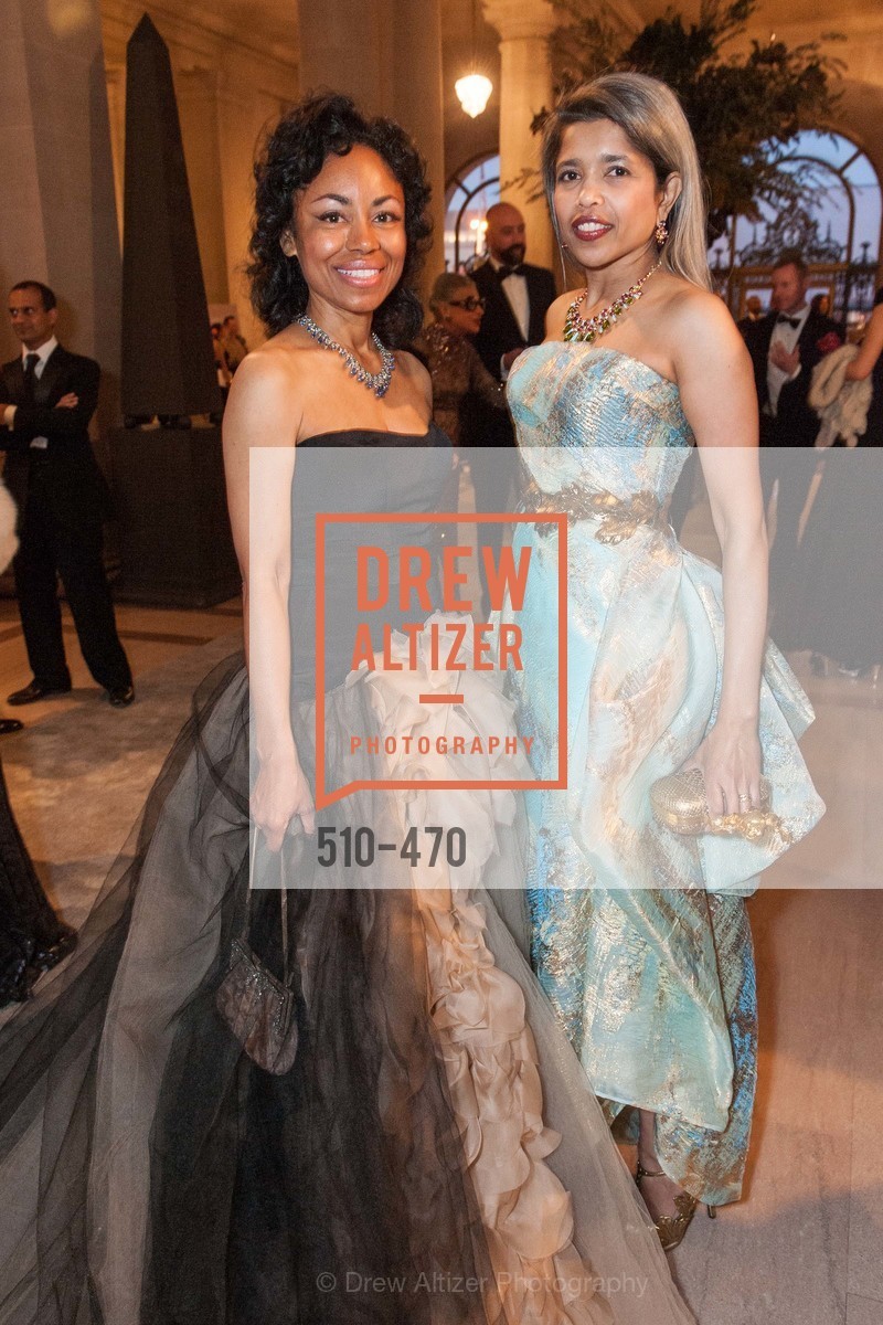 Tanya Powell, Deepa Pakianathan, SAN FRANCISCO BALLET Opening Night Gala: PHENOMENAL - Arrivals, US. SF City Hall, January 22nd, 2014,Drew Altizer, Drew Altizer Photography, full-service agency, private events, San Francisco photographer, photographer california