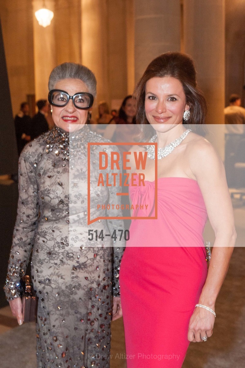 Joy Venturini Bianchi, Claudia Ross, SAN FRANCISCO BALLET Opening Night Gala: PHENOMENAL - Arrivals, US. SF City Hall, January 22nd, 2014,Drew Altizer, Drew Altizer Photography, full-service agency, private events, San Francisco photographer, photographer california