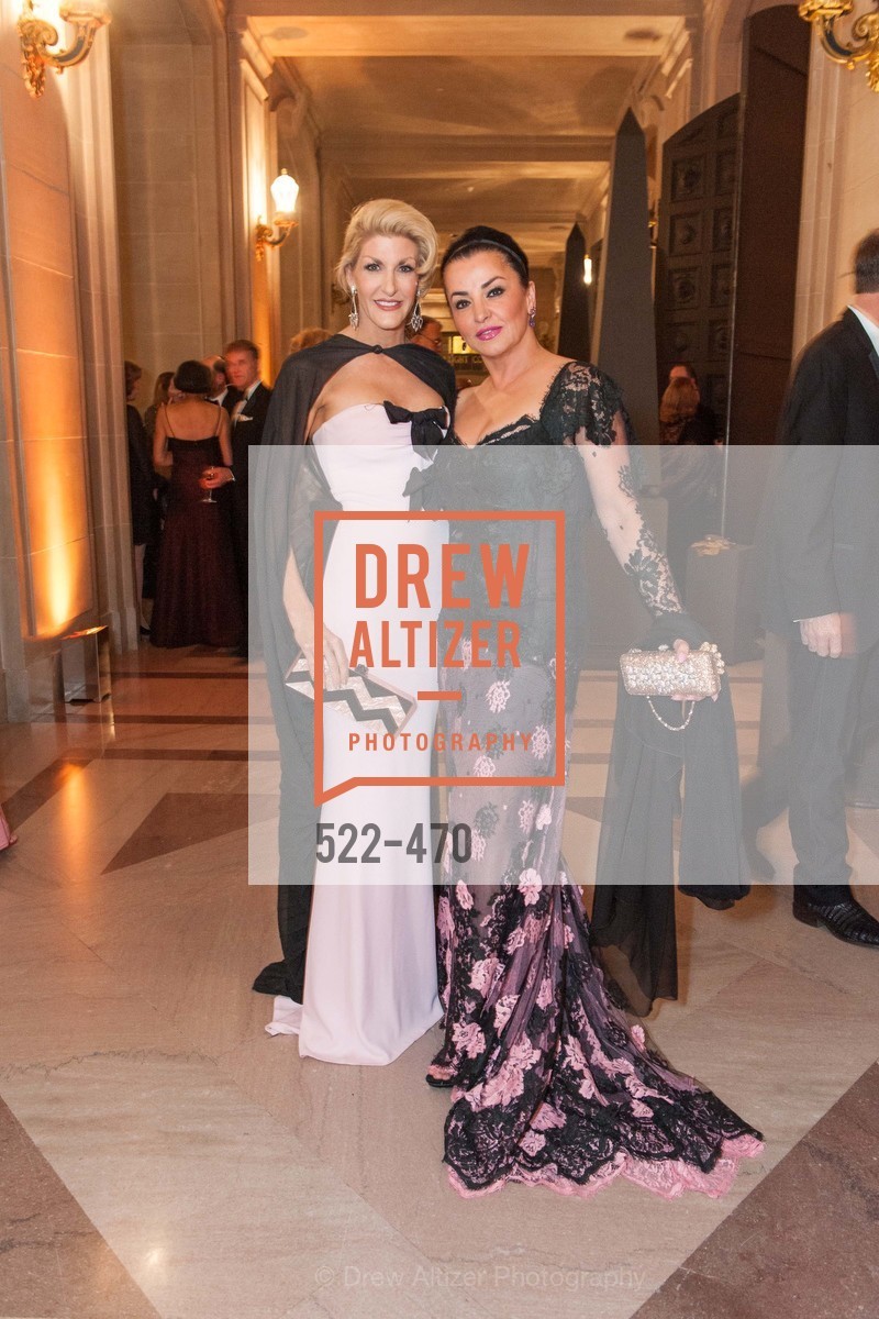 Karen Caldwell, Azadeh Riaz, SAN FRANCISCO BALLET Opening Night Gala: PHENOMENAL - Arrivals, US. SF City Hall, January 22nd, 2014,Drew Altizer, Drew Altizer Photography, full-service event agency, private events, San Francisco photographer, photographer California