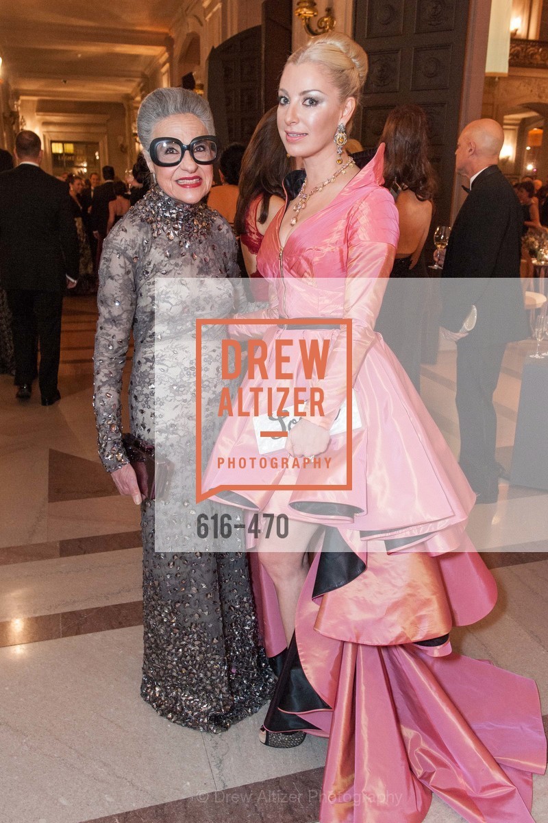 Joy Venturini Bianchi, Sonya Molodetskaya, SAN FRANCISCO BALLET Opening Night Gala: PHENOMENAL - Arrivals, US. SF City Hall, January 22nd, 2014,Drew Altizer, Drew Altizer Photography, full-service agency, private events, San Francisco photographer, photographer california