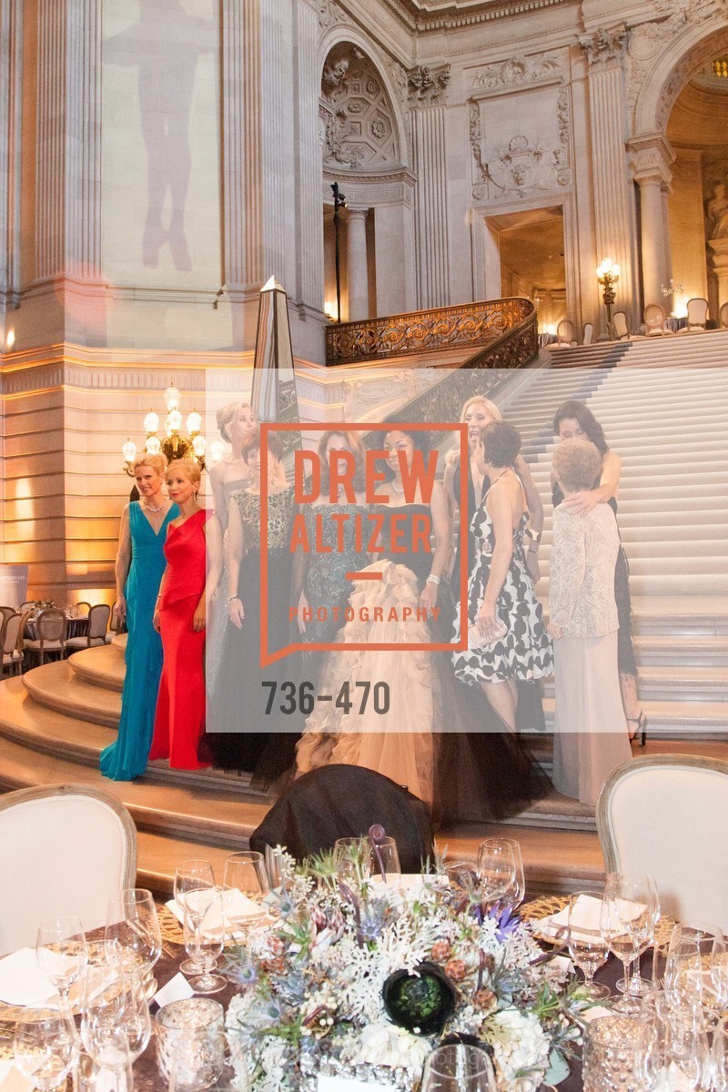 Mariel Hurabiell, Shelley Gordon, Alison Mauze, Suzanne Thornton, Patricia Ferrin Loucks, Tanya Powell, Betsy Linder, Cathy Goodman, Debra Taylor, SAN FRANCISCO BALLET Opening Night Gala: PHENOMENAL - Arrivals, US. SF City Hall, January 22nd, 2014,Drew Altizer, Drew Altizer Photography, full-service agency, private events, San Francisco photographer, photographer california