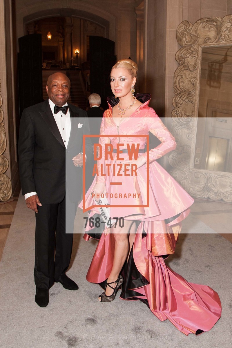 Willie Brown, Sonya Molodetskaya, SAN FRANCISCO BALLET Opening Night Gala: PHENOMENAL - Arrivals, US. SF City Hall, January 22nd, 2014,Drew Altizer, Drew Altizer Photography, full-service event agency, private events, San Francisco photographer, photographer California