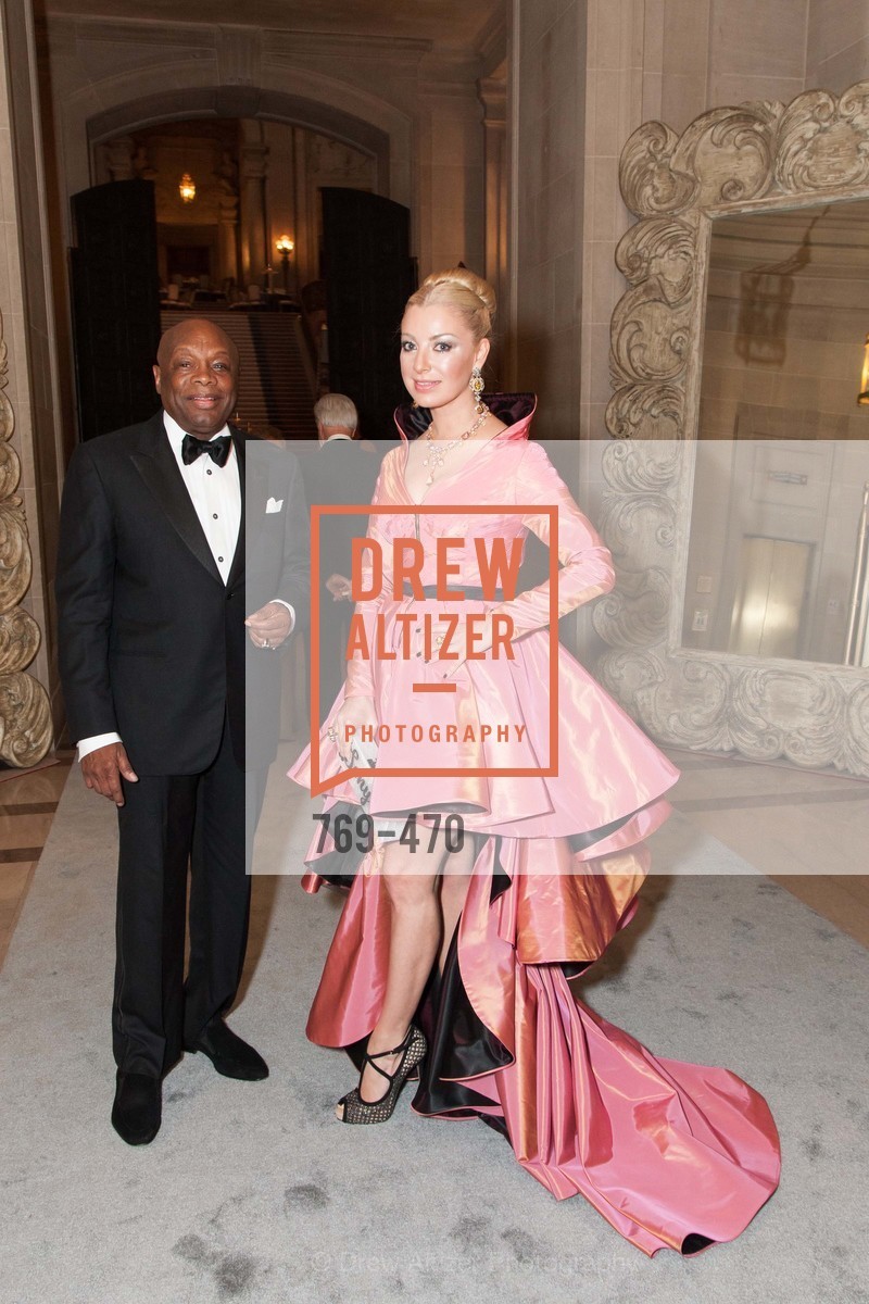 Willie Brown, Sonya Molodetskaya, SAN FRANCISCO BALLET Opening Night Gala: PHENOMENAL - Arrivals, US. SF City Hall, January 22nd, 2014,Drew Altizer, Drew Altizer Photography, full-service agency, private events, San Francisco photographer, photographer california