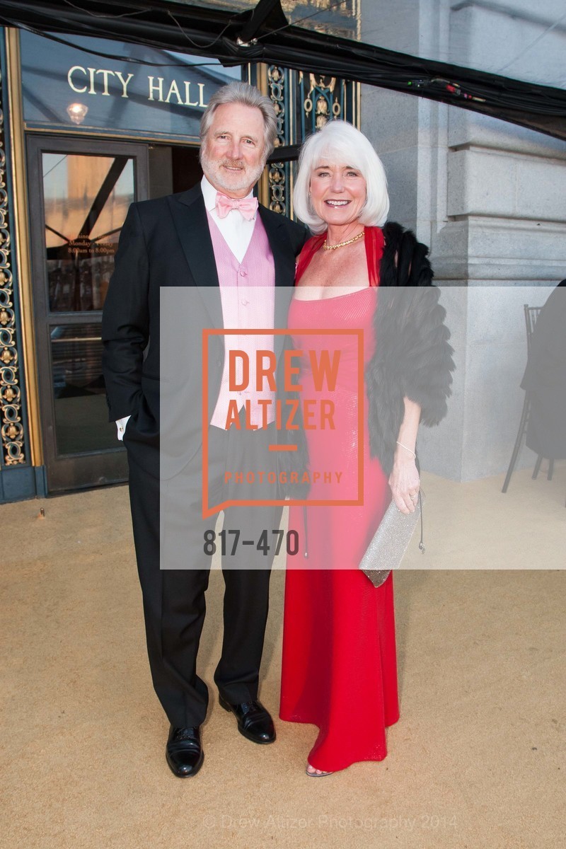 Steve Burrill, Kelli Burrill, SAN FRANCISCO BALLET Opening Night Gala: PHENOMENAL - Arrivals, US. SF City Hall, January 22nd, 2014,Drew Altizer, Drew Altizer Photography, full-service agency, private events, San Francisco photographer, photographer california