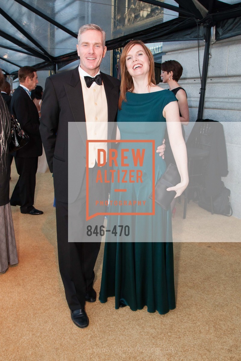 Donald Van De Mark, Brenda Lef, SAN FRANCISCO BALLET Opening Night Gala: PHENOMENAL - Arrivals, US. SF City Hall, January 22nd, 2014,Drew Altizer, Drew Altizer Photography, full-service agency, private events, San Francisco photographer, photographer california