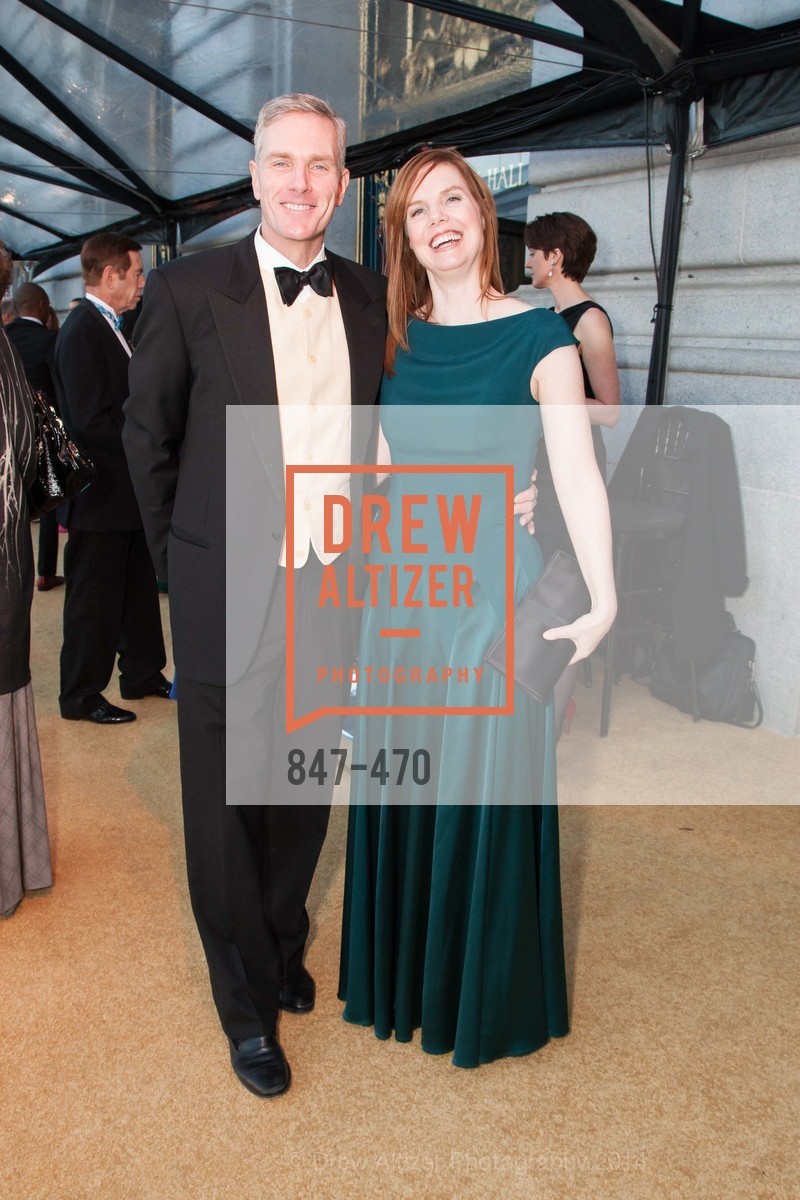 Donald Van De Mark, Brenda Lef, SAN FRANCISCO BALLET Opening Night Gala: PHENOMENAL - Arrivals, US. SF City Hall, January 22nd, 2014,Drew Altizer, Drew Altizer Photography, full-service agency, private events, San Francisco photographer, photographer california