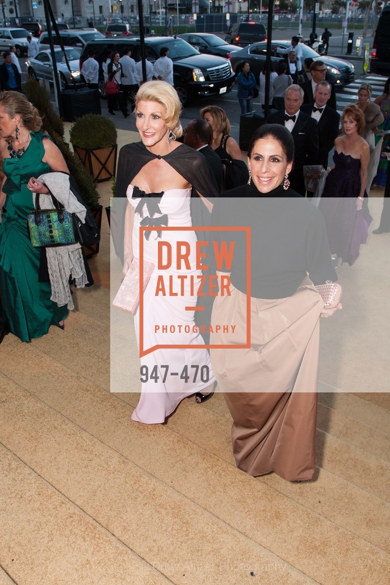 Karen Caldwell, Lisa Grotts, SAN FRANCISCO BALLET Opening Night Gala: PHENOMENAL - Arrivals, US. SF City Hall, January 22nd, 2014,Drew Altizer, Drew Altizer Photography, full-service agency, private events, San Francisco photographer, photographer california