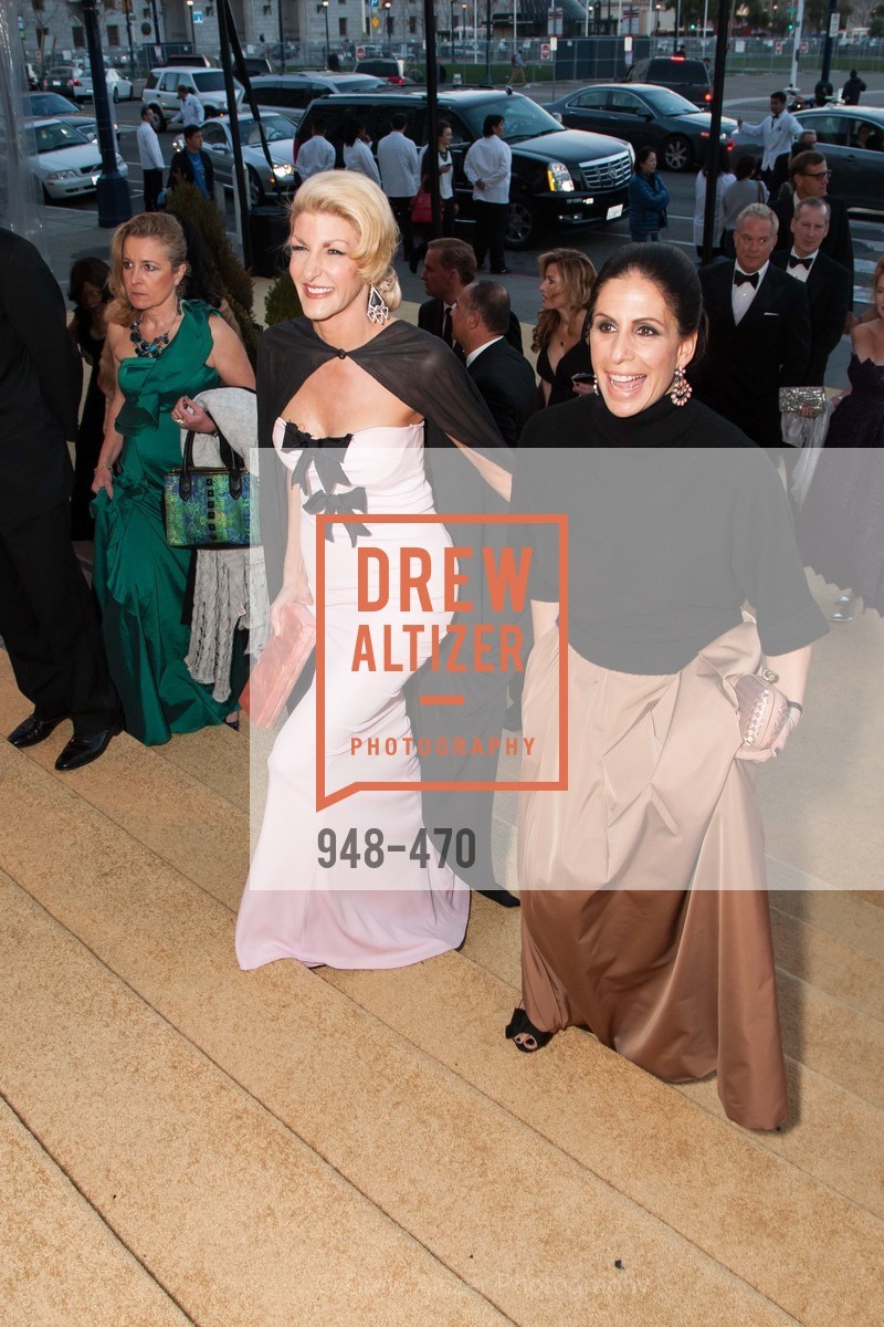 Karen Caldwell, Lisa Grotts, SAN FRANCISCO BALLET Opening Night Gala: PHENOMENAL - Arrivals, US. SF City Hall, January 22nd, 2014,Drew Altizer, Drew Altizer Photography, full-service agency, private events, San Francisco photographer, photographer california