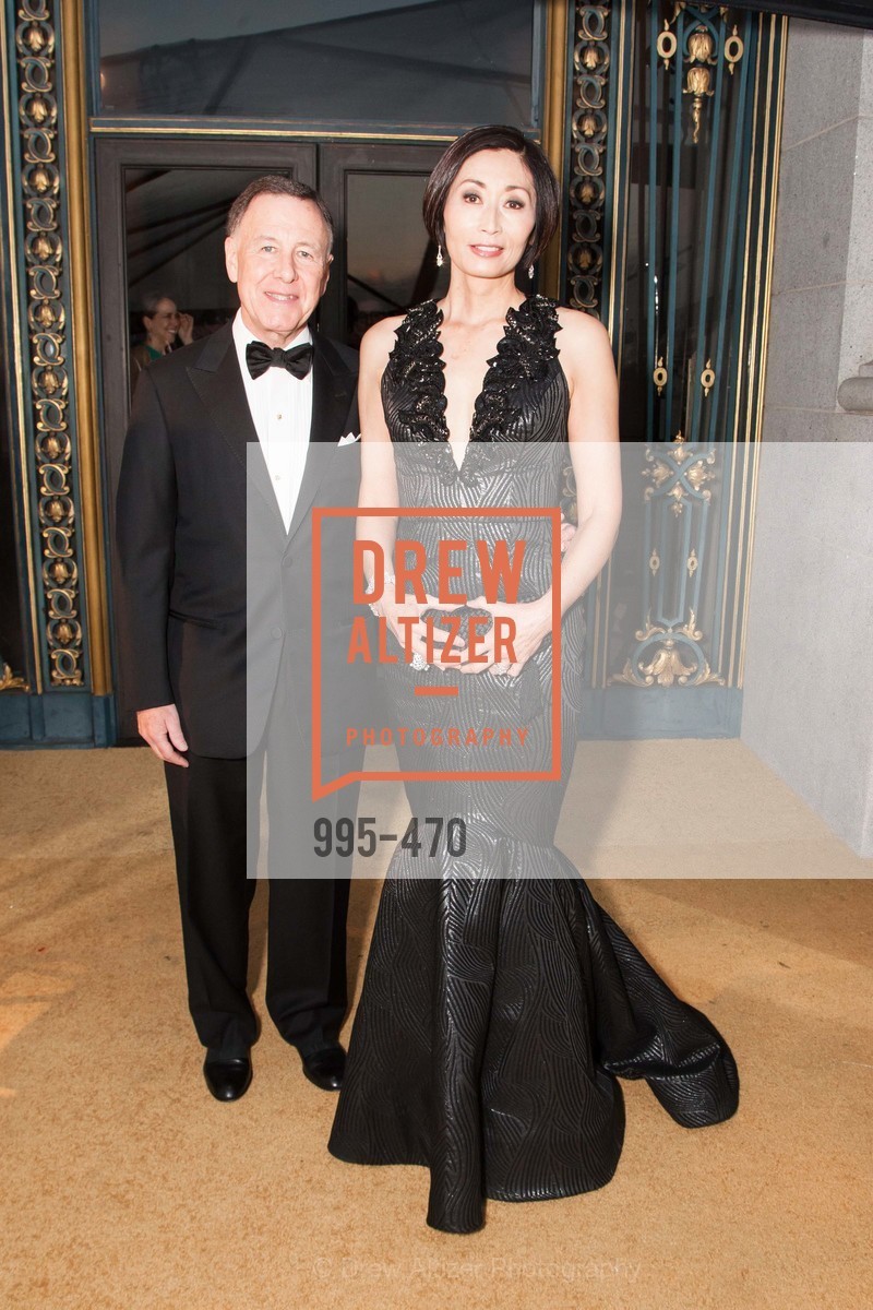 Carl Pascarella, Yurie Pascarella, SAN FRANCISCO BALLET Opening Night Gala: PHENOMENAL - Arrivals, US. SF City Hall, January 22nd, 2014,Drew Altizer, Drew Altizer Photography, full-service agency, private events, San Francisco photographer, photographer california