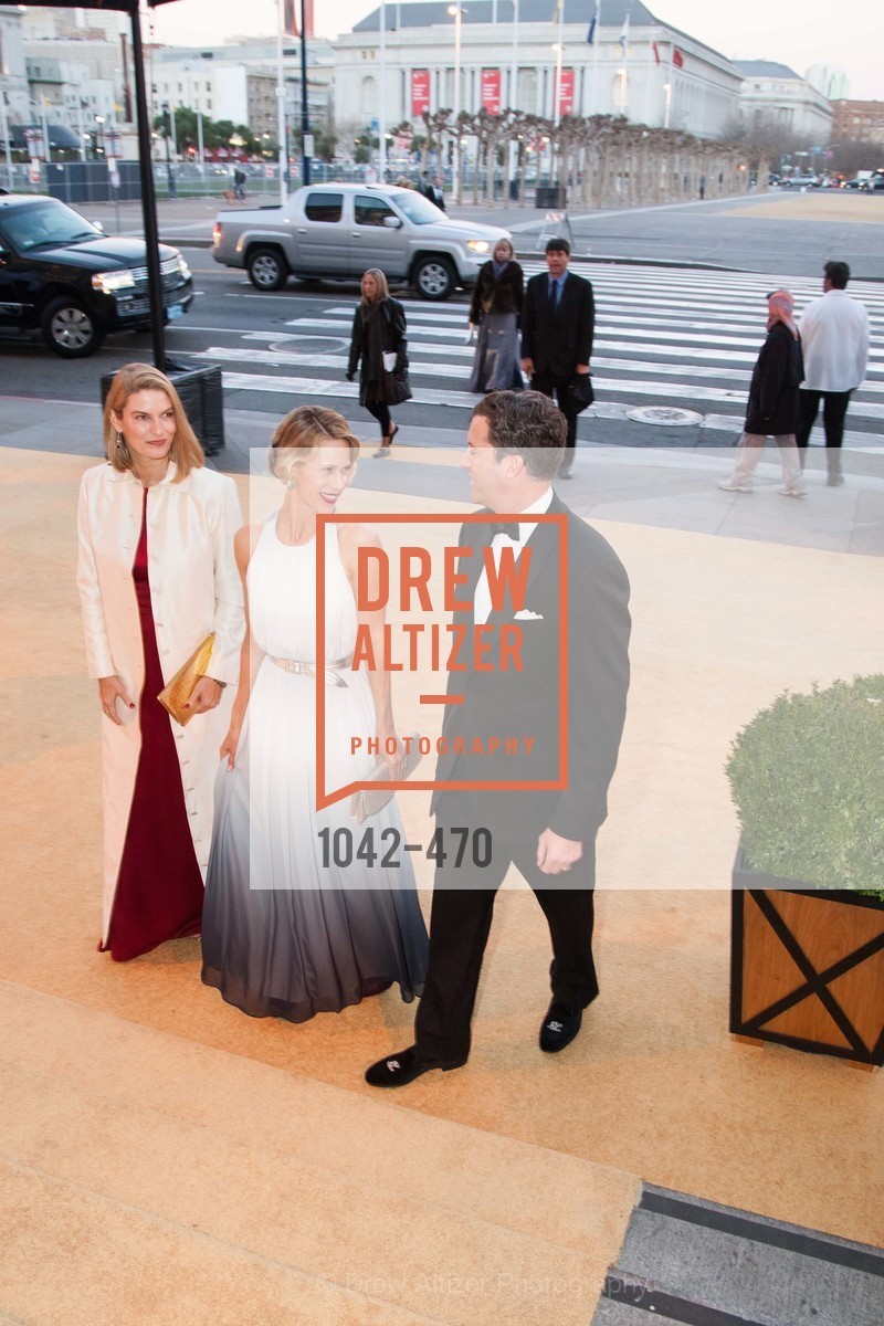 Mindy Henderson, Melissa Barber, Patrick Barber, SAN FRANCISCO BALLET Opening Night Gala: PHENOMENAL - Arrivals, US. SF City Hall, January 22nd, 2014,Drew Altizer, Drew Altizer Photography, full-service event agency, private events, San Francisco photographer, photographer California