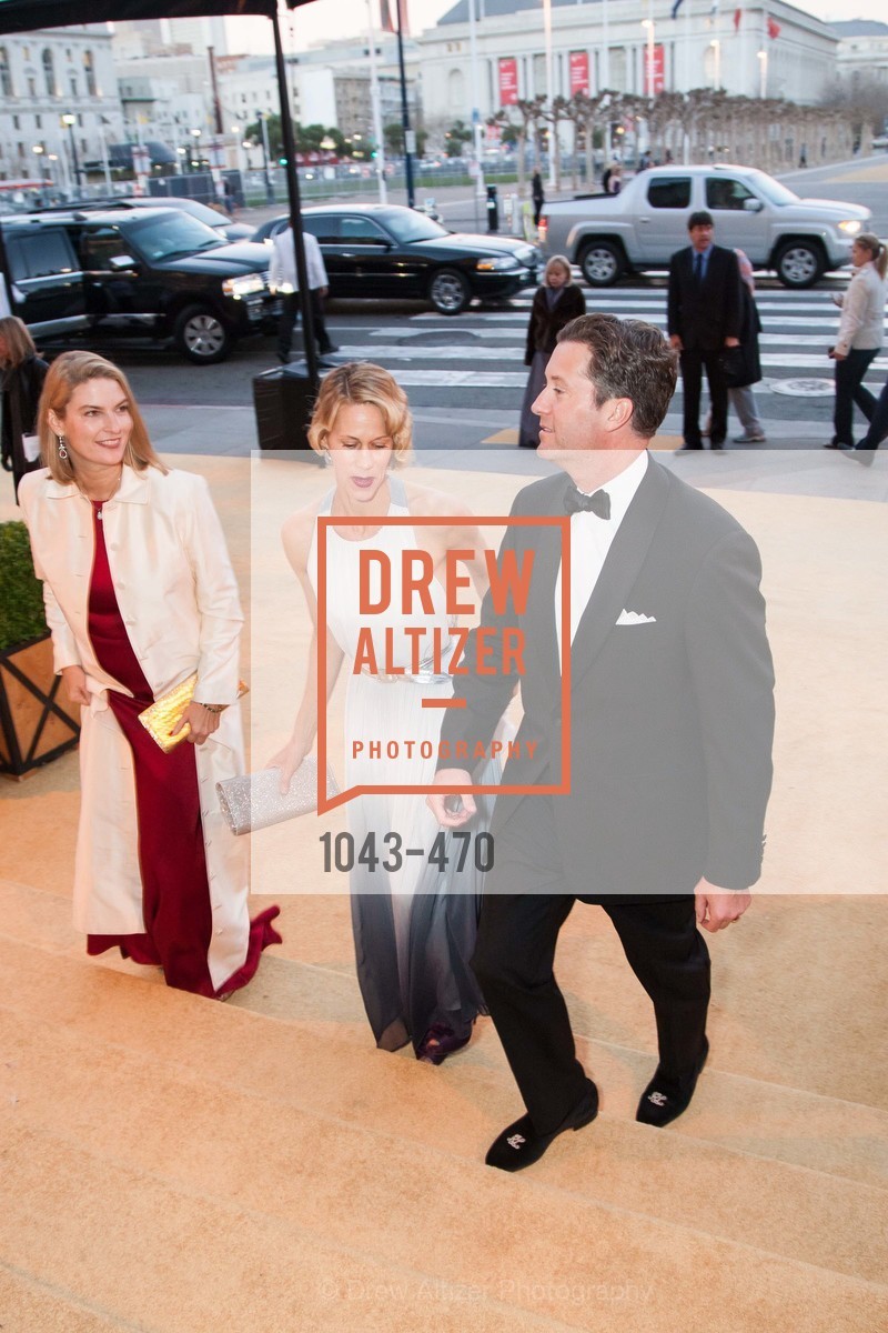 Mindy Henderson, Melissa Barber, Patrick Barber, SAN FRANCISCO BALLET Opening Night Gala: PHENOMENAL - Arrivals, US. SF City Hall, January 22nd, 2014,Drew Altizer, Drew Altizer Photography, full-service agency, private events, San Francisco photographer, photographer california