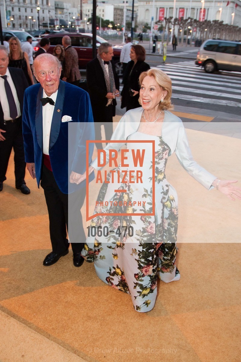 George Shultz, Charlotte Shultz, SAN FRANCISCO BALLET Opening Night Gala: PHENOMENAL - Arrivals, US. SF City Hall, January 22nd, 2014,Drew Altizer, Drew Altizer Photography, full-service agency, private events, San Francisco photographer, photographer california