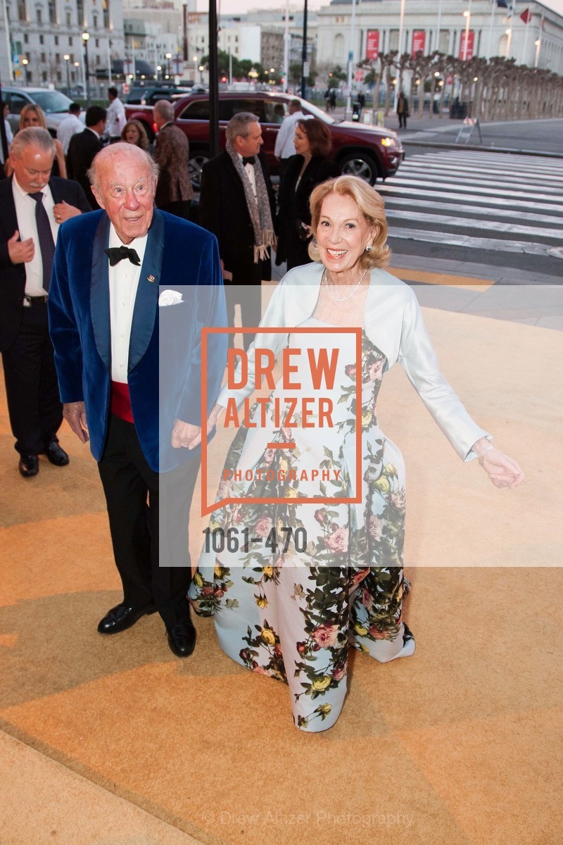 George Shultz, Charlotte Shultz, SAN FRANCISCO BALLET Opening Night Gala: PHENOMENAL - Arrivals, US. SF City Hall, January 22nd, 2014,Drew Altizer, Drew Altizer Photography, full-service agency, private events, San Francisco photographer, photographer california