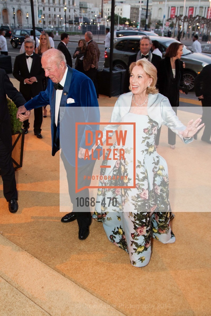 George Shultz, Charlotte Shultz, SAN FRANCISCO BALLET Opening Night Gala: PHENOMENAL - Arrivals, US. SF City Hall, January 22nd, 2014,Drew Altizer, Drew Altizer Photography, full-service agency, private events, San Francisco photographer, photographer california